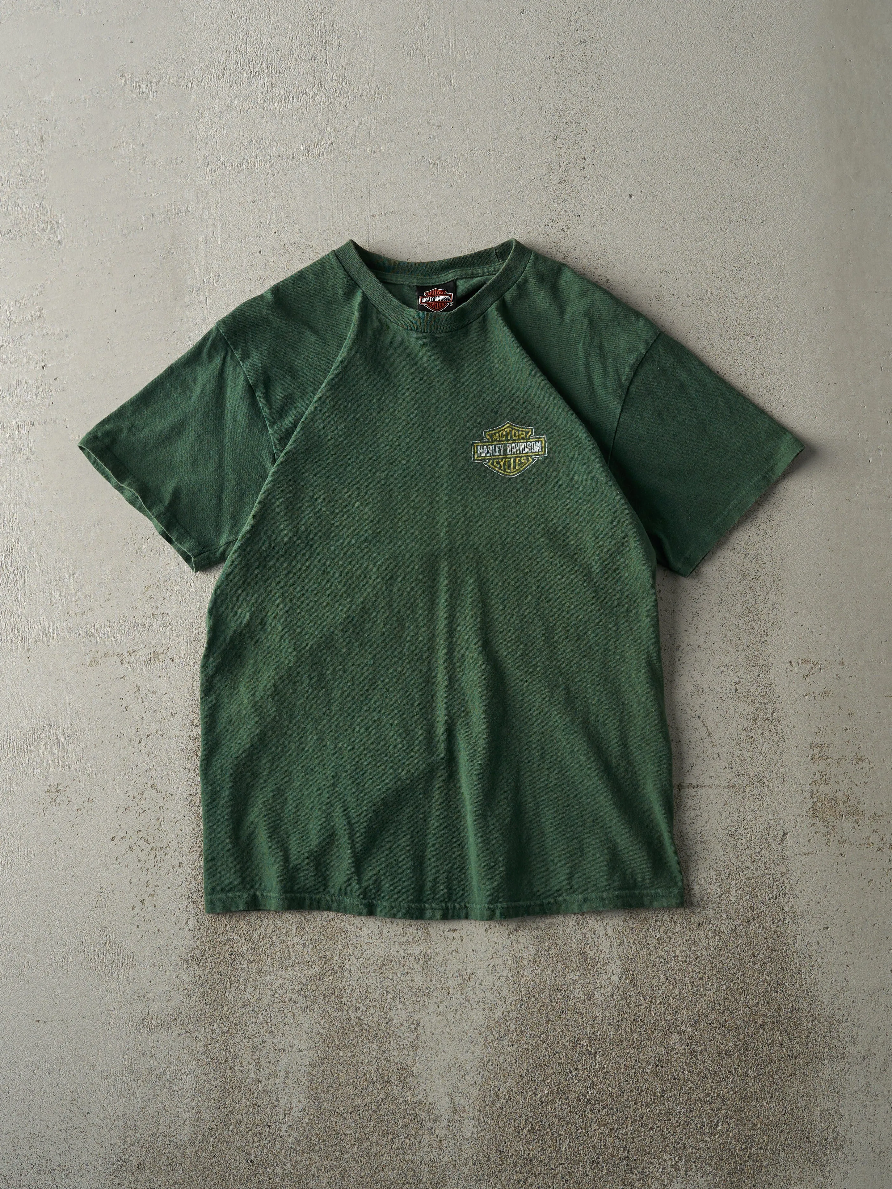 16' Forest Green Queensland Australia Harley Davidson Tee (S)