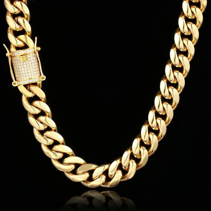 6 -18mm Cuban Chain