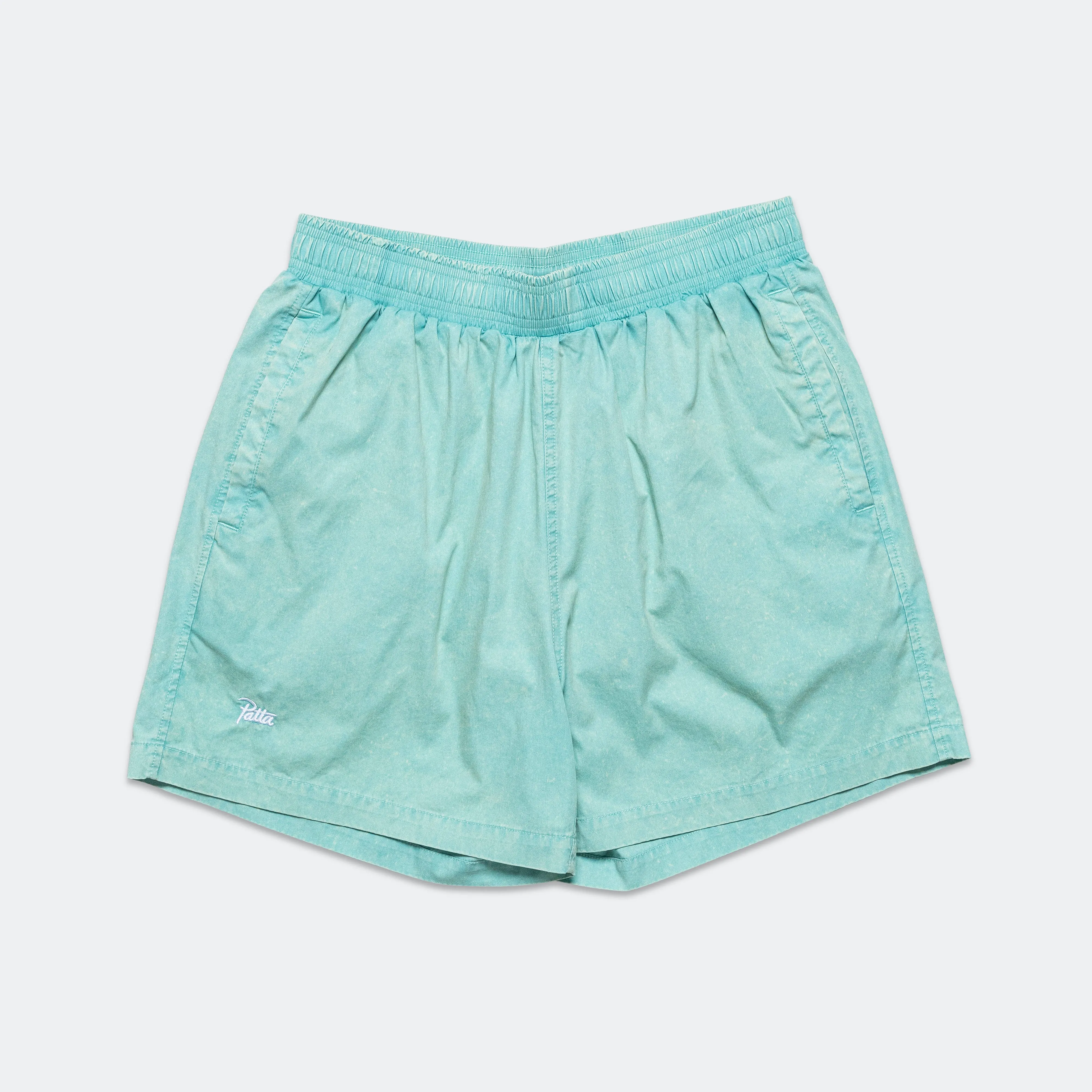 Acid Wash Shorts - Blue Radiance