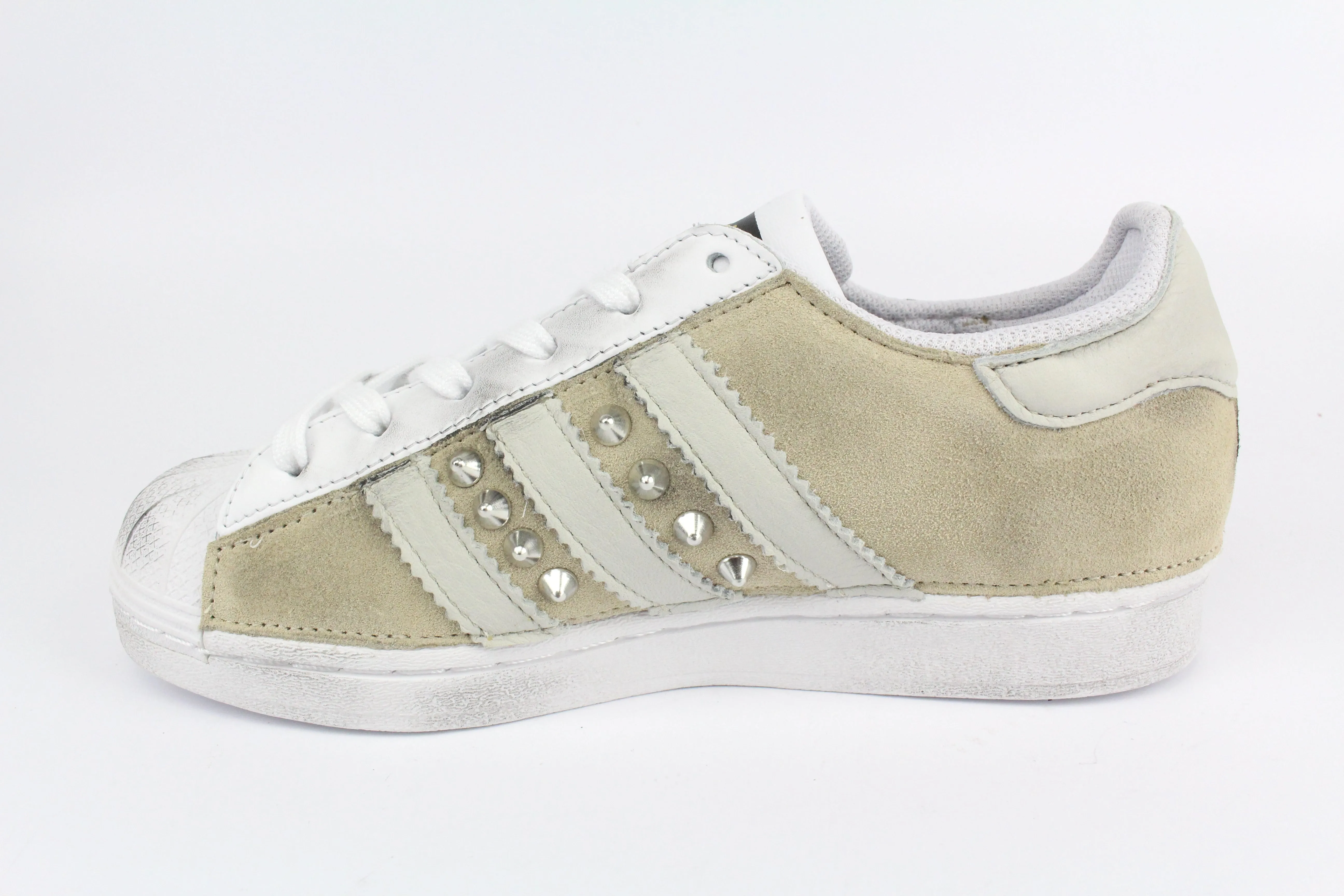 Adidas Superstar Total Camoscio & Borchie