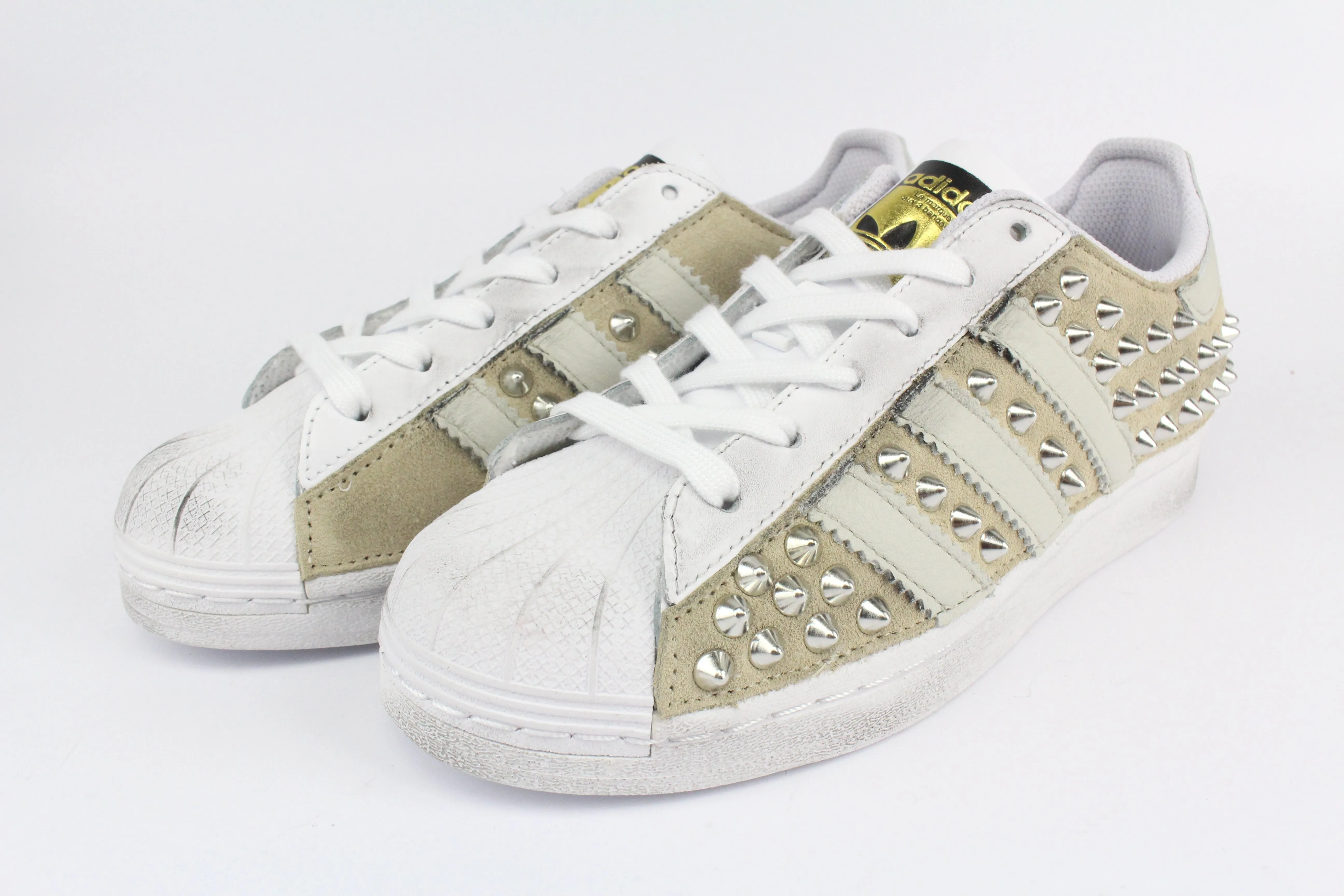 Adidas Superstar Total Camoscio & Borchie