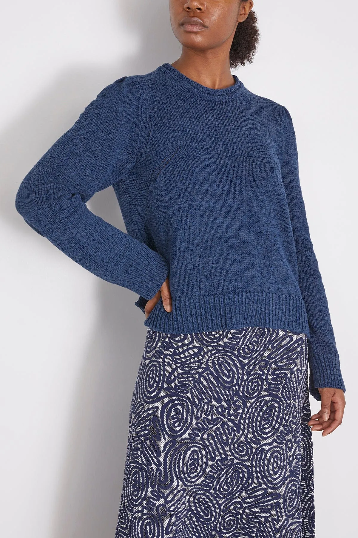 Alana Pullover in Midnight