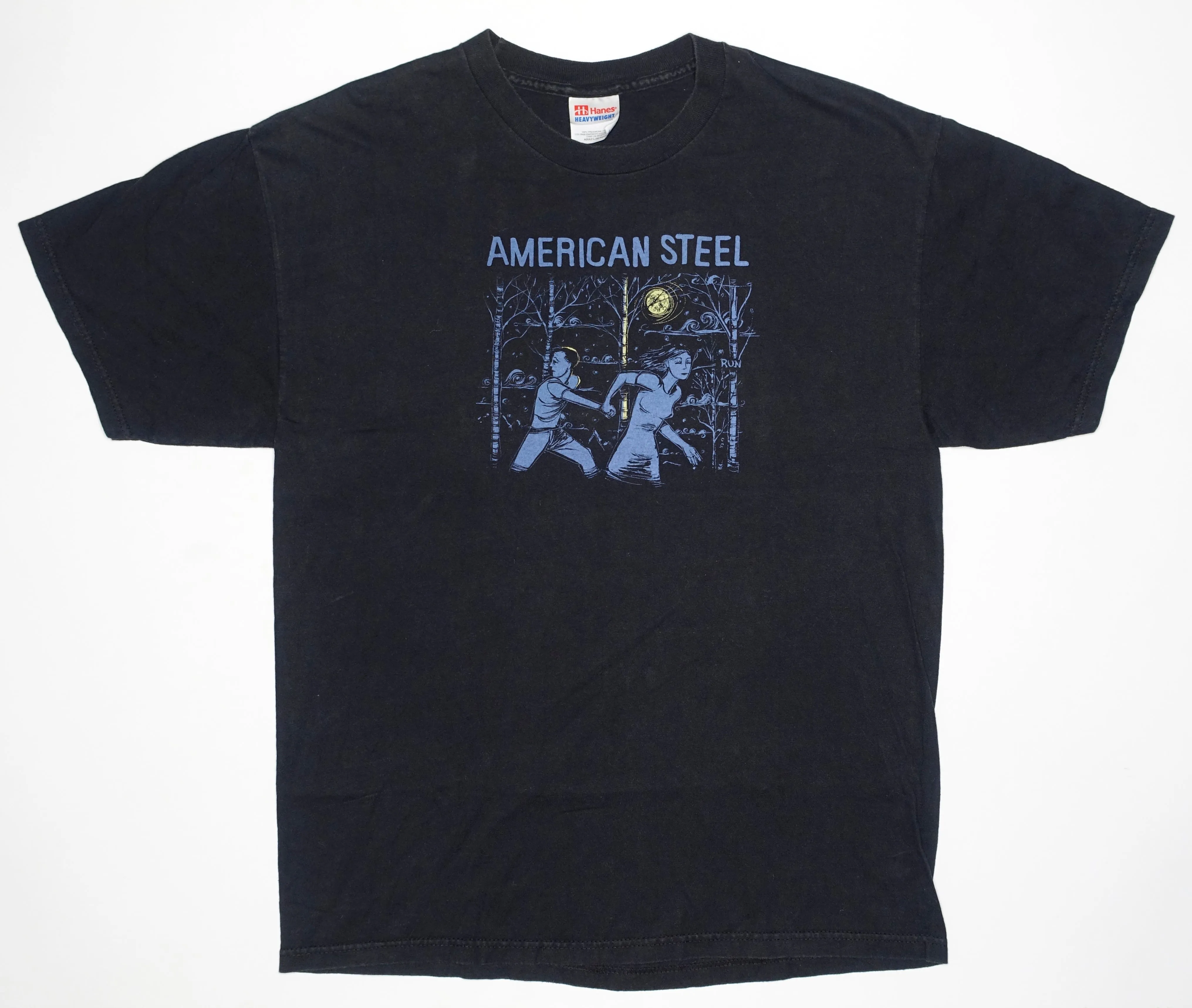 American Steel -  Middle Of The Night 2001 Tour Shirt Size Large