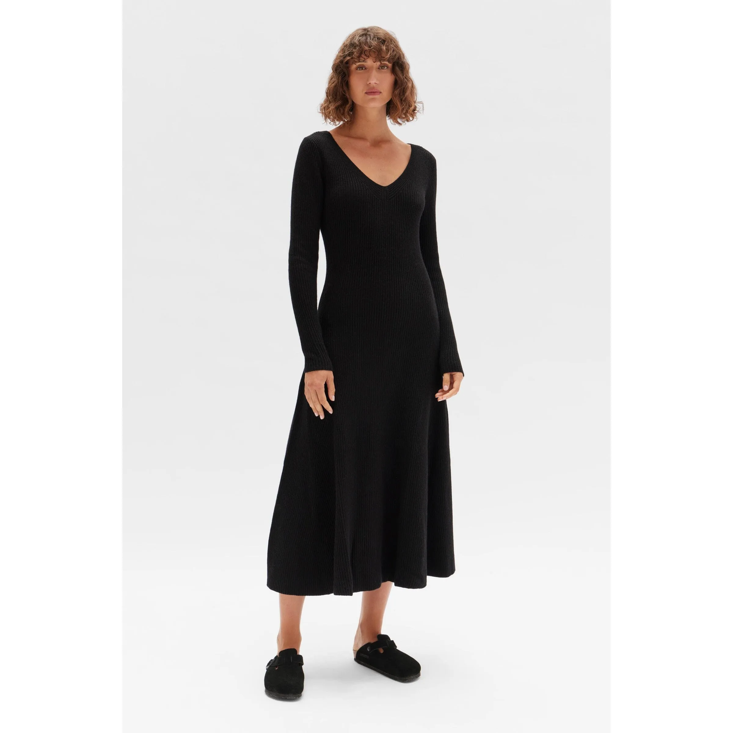 Assembly Label Gloria Knit Dress - Black