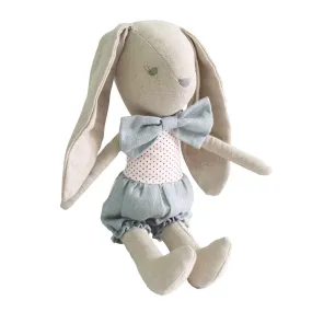 Baby Boy Bunny Grey Red 26cm