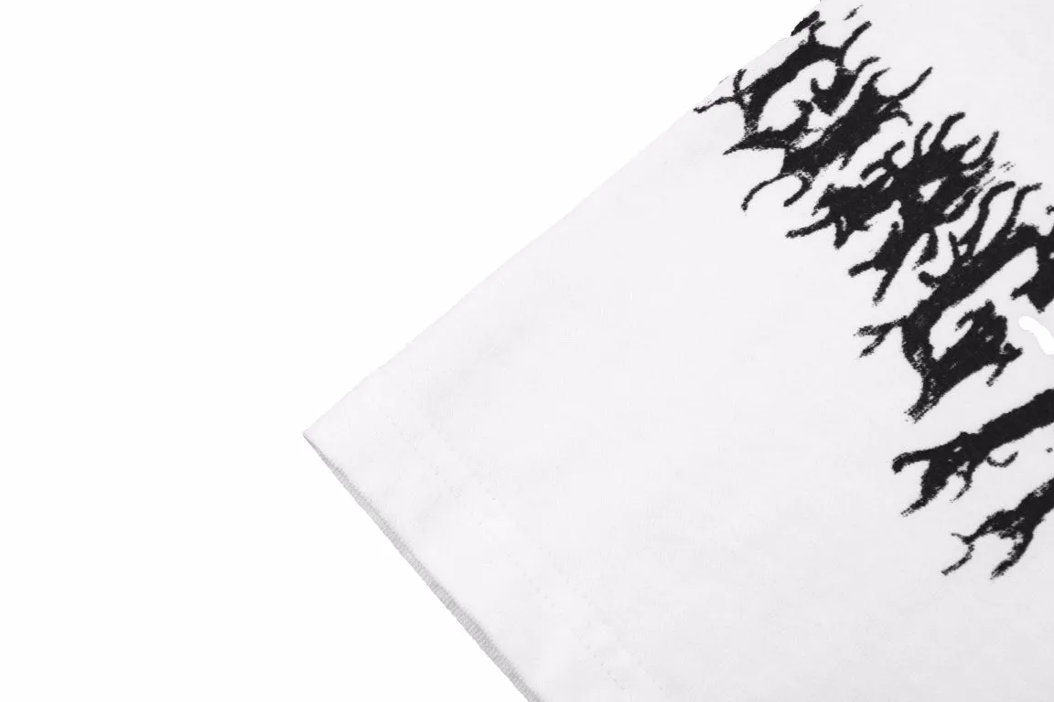 Balenciaga Multi-Logo T-Shirt (White)