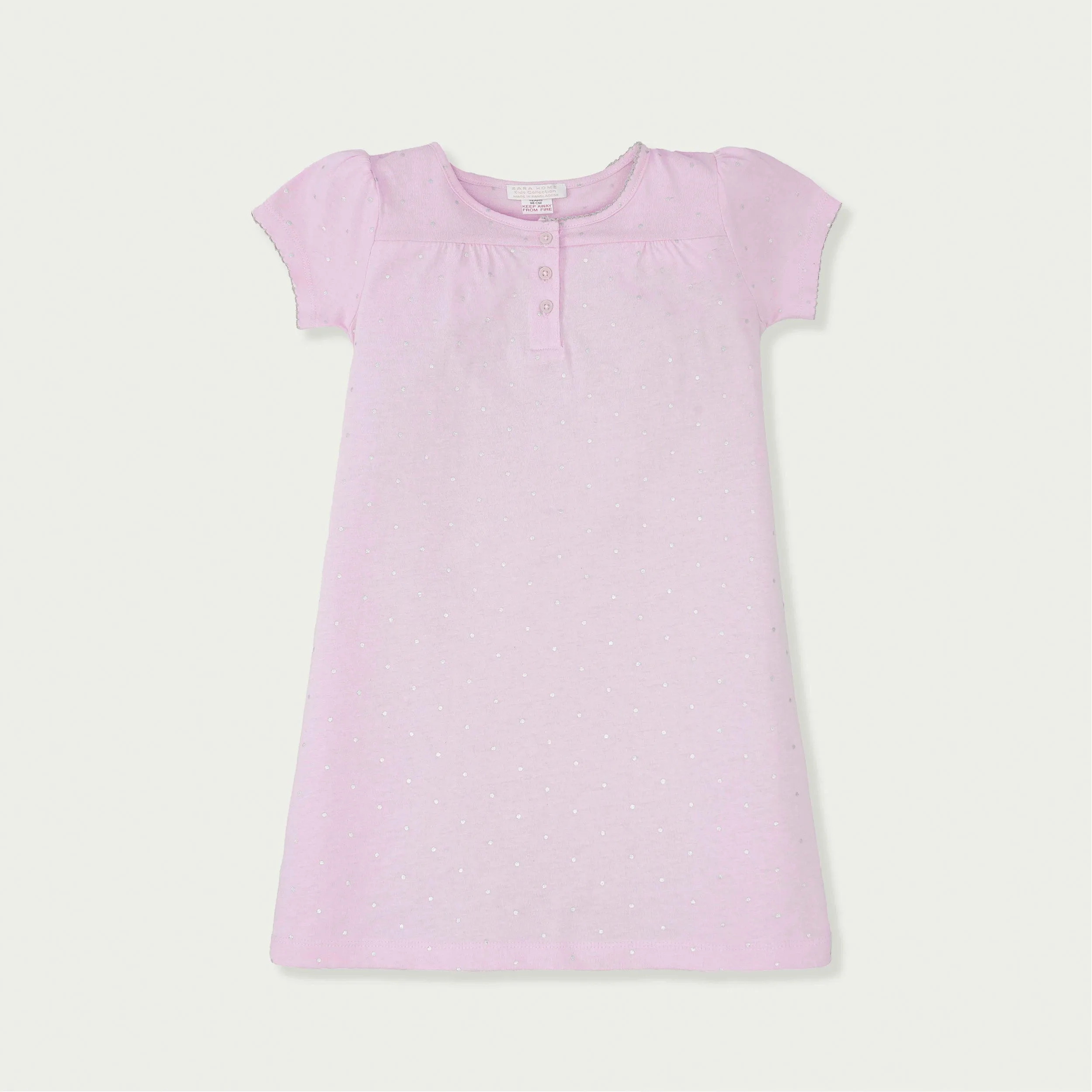 C1590 BNG Front 3-Button Pink T-Shirt