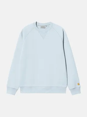 Carhartt Chase Sweat - Icarus / Gold