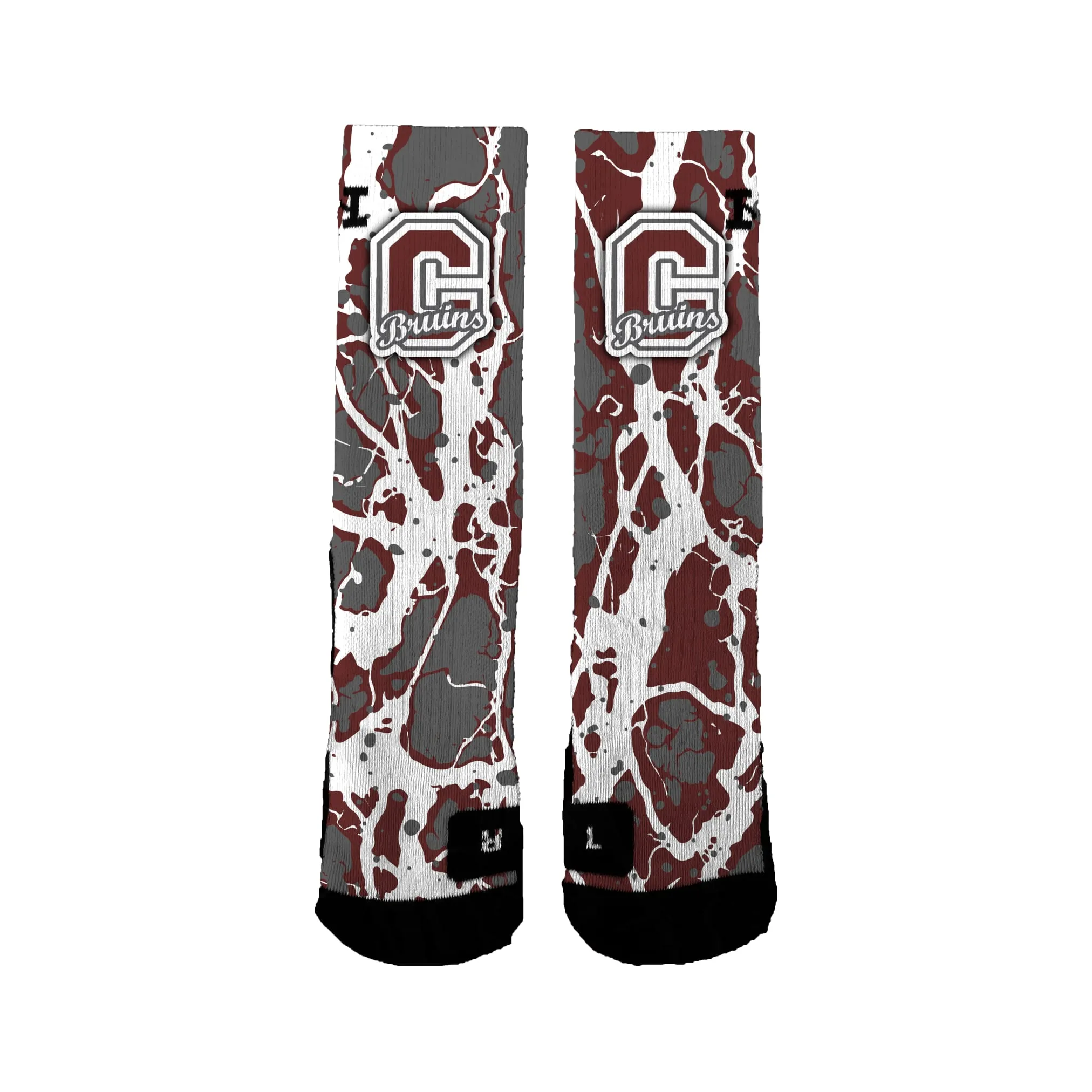 Cascade High Bruins Bolts Socks