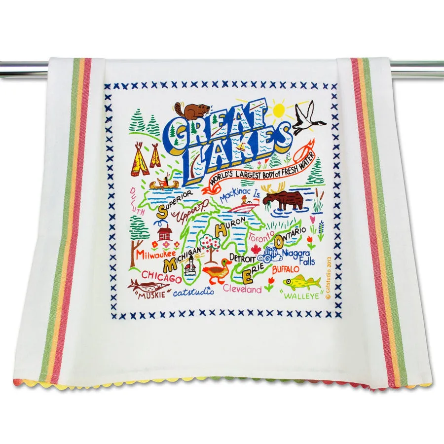 CatStudio | Great Lakes Dish Towel