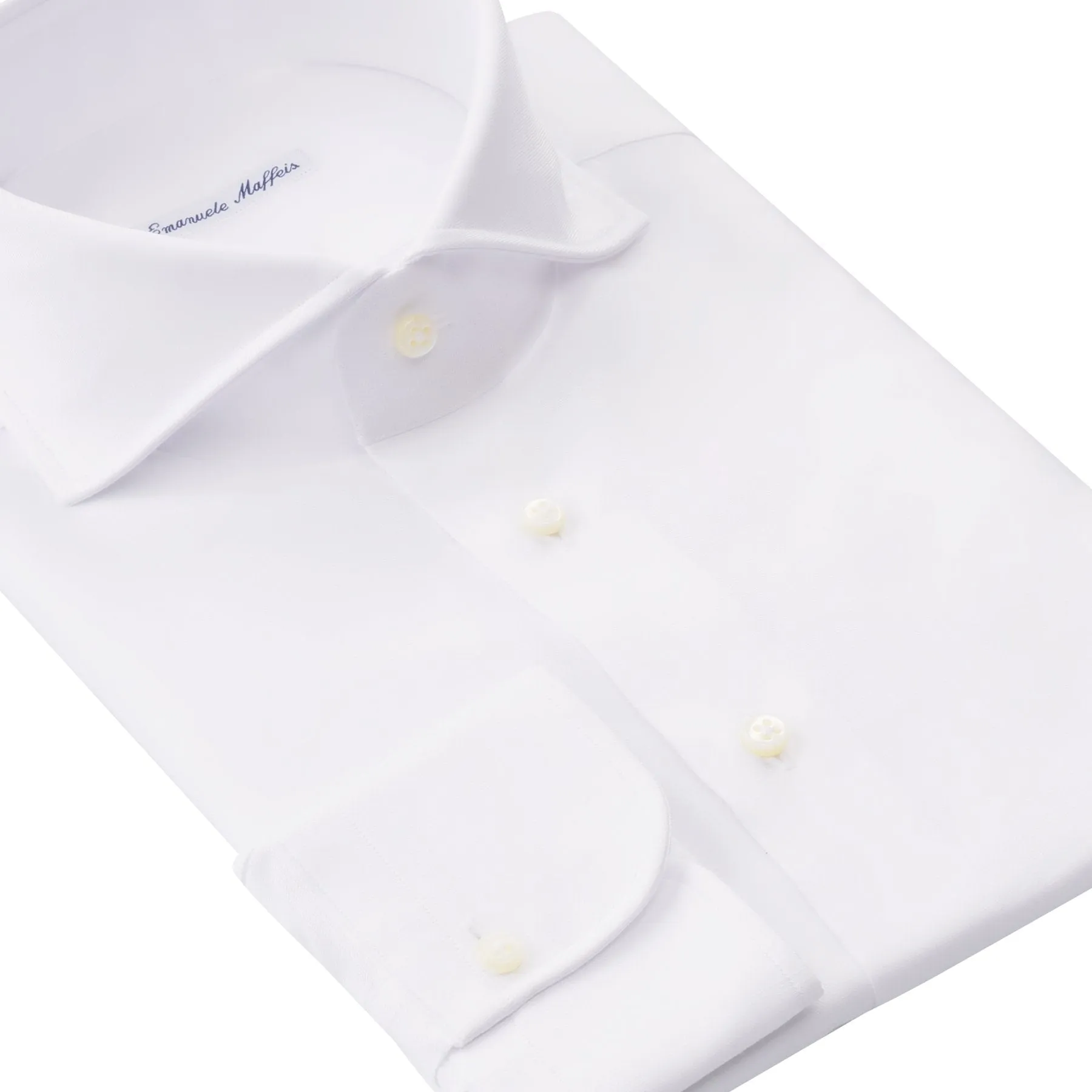 Cotton and Linen-Blend White Shirt