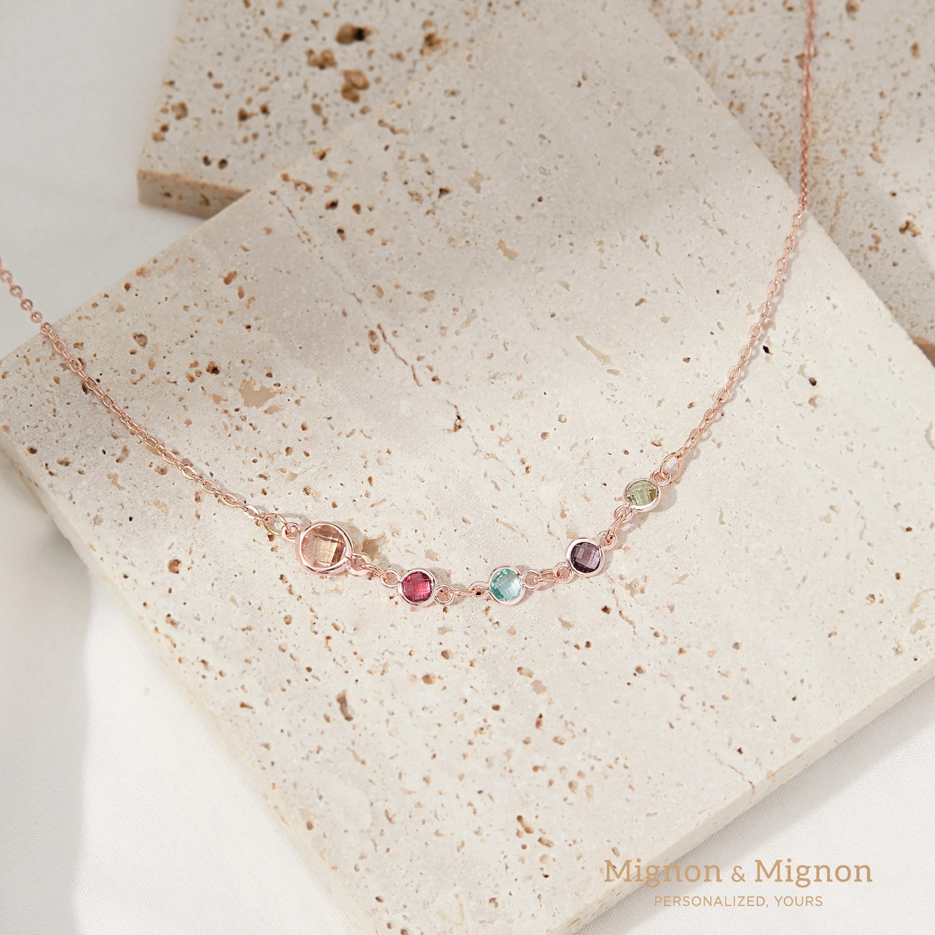 Diana Birthstone Necklace