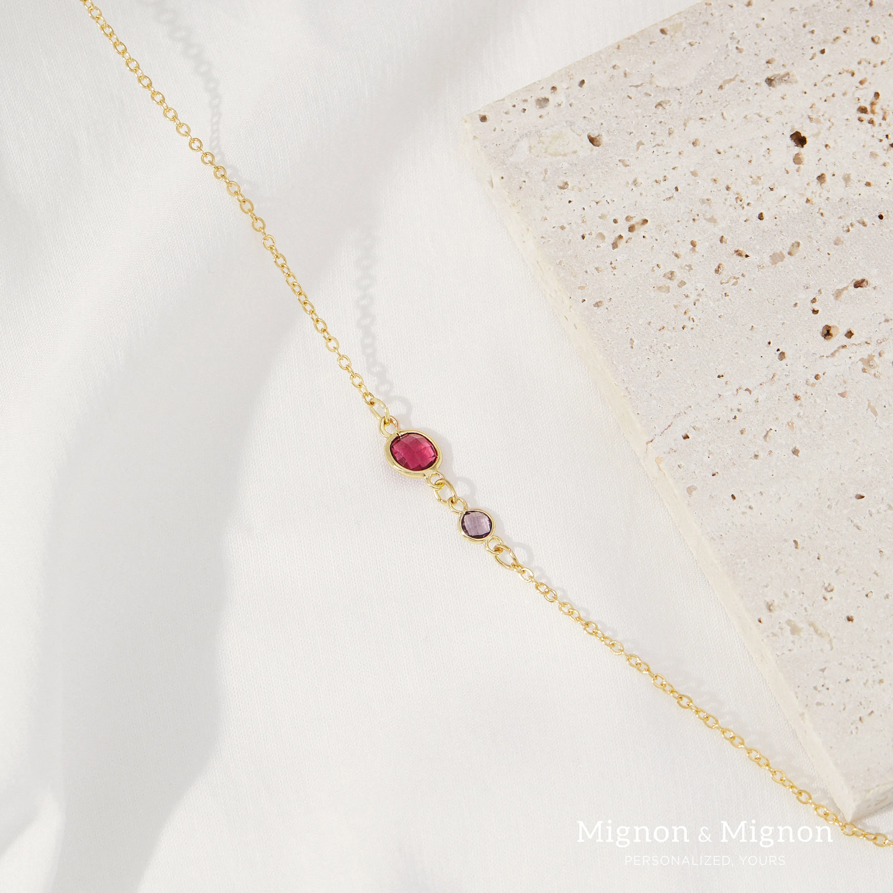 Diana Birthstone Necklace