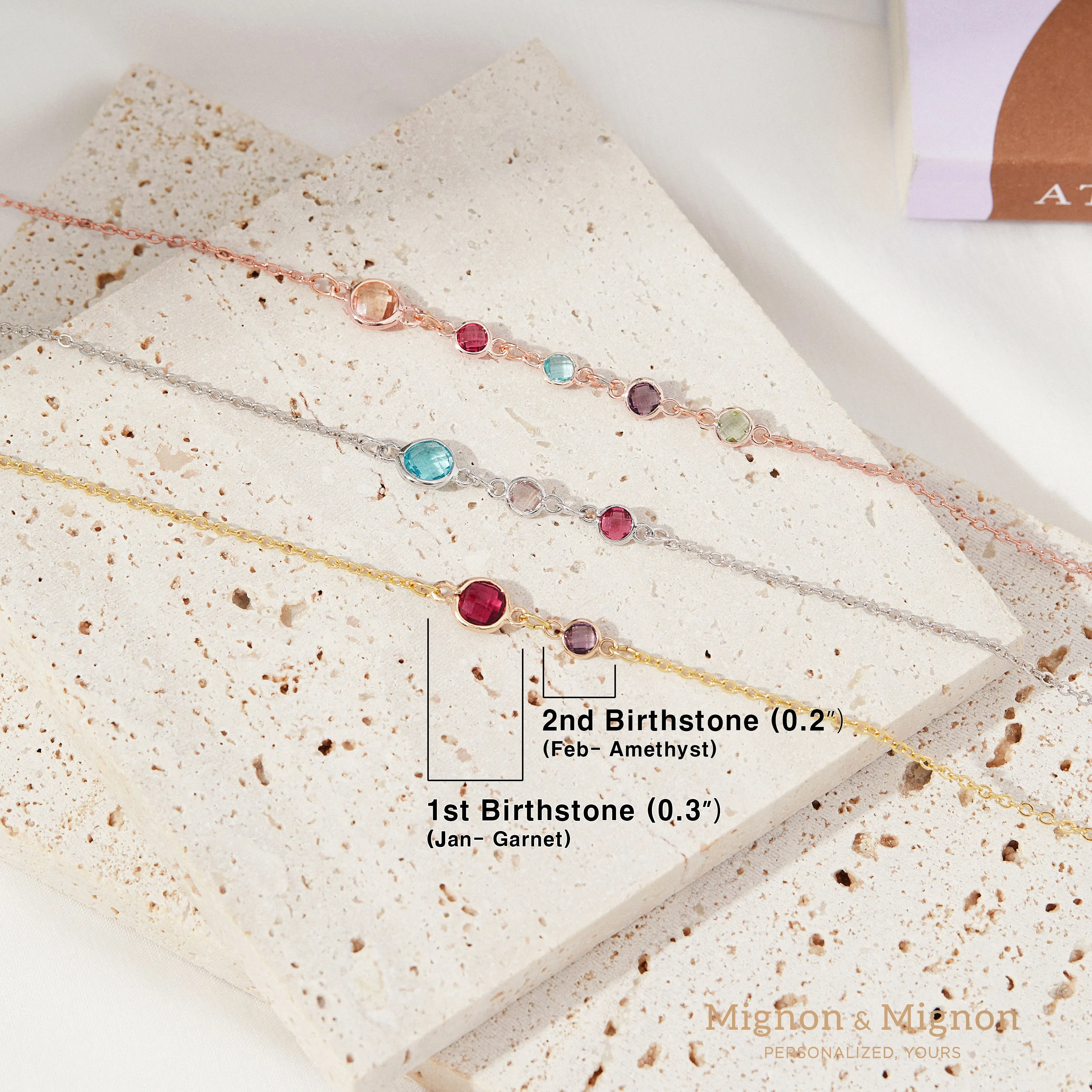 Diana Birthstone Necklace