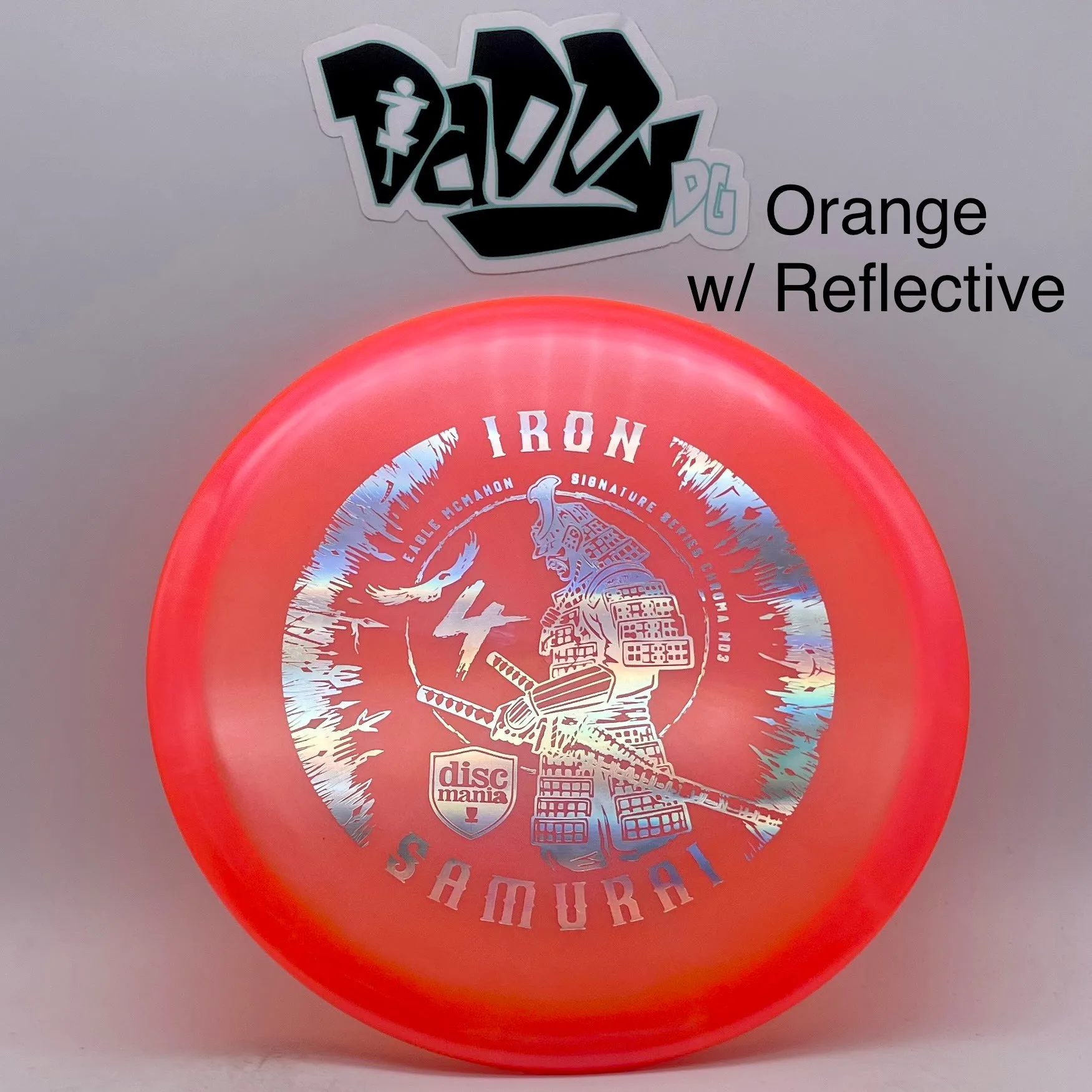 Discmania Eagle McMahon Signature Series Chroma Iron Samurai 4 MD3 Midrange