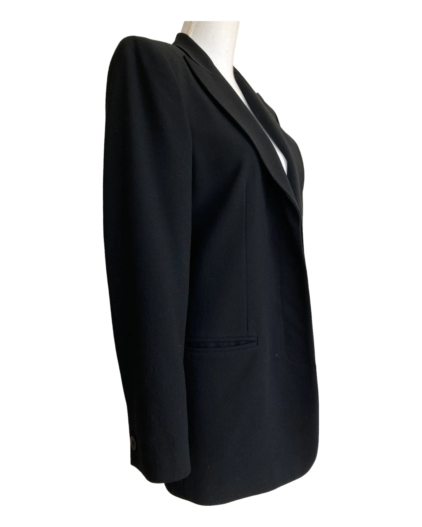 DKNY Vintage Black Blazer, 4