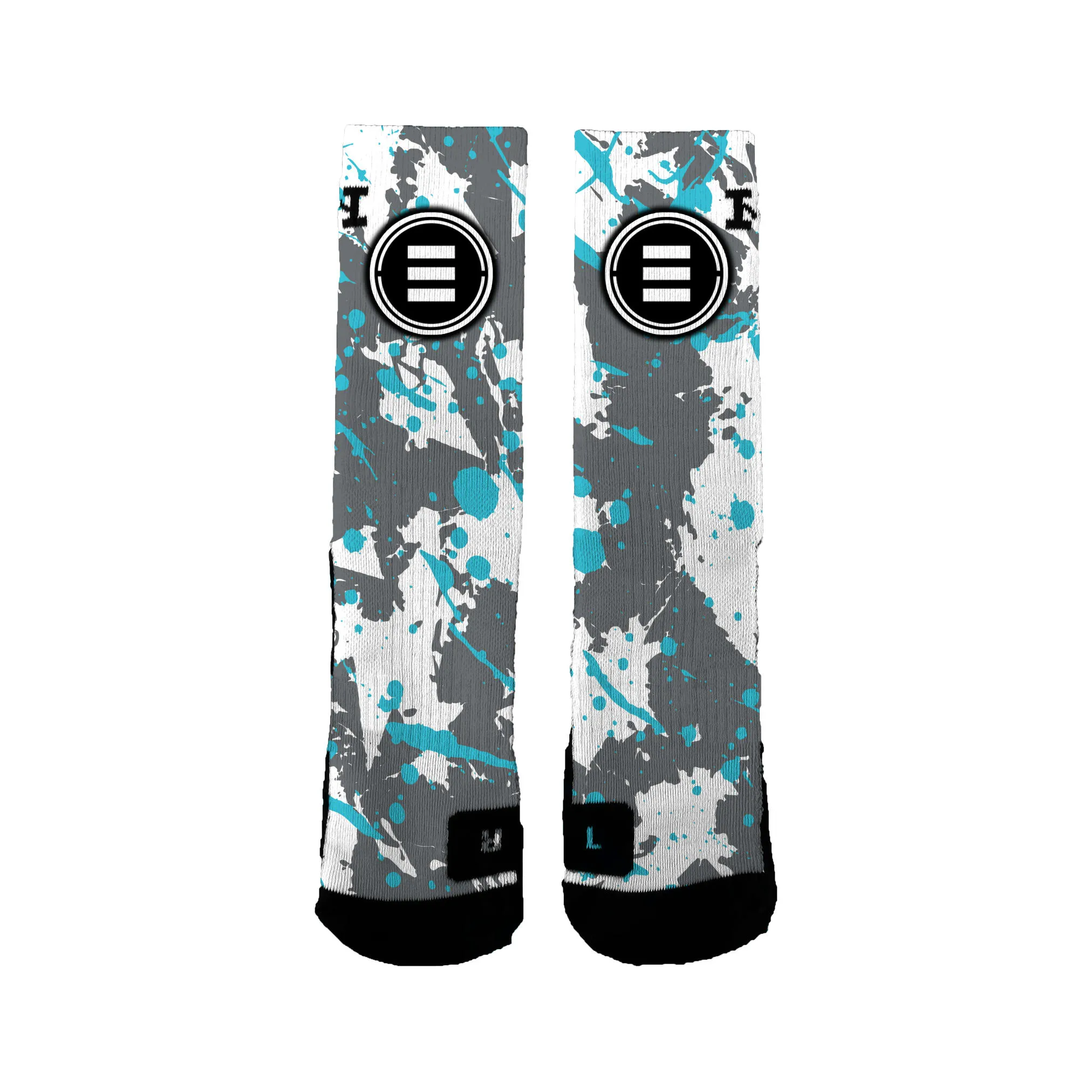 Edge Splatter Socks