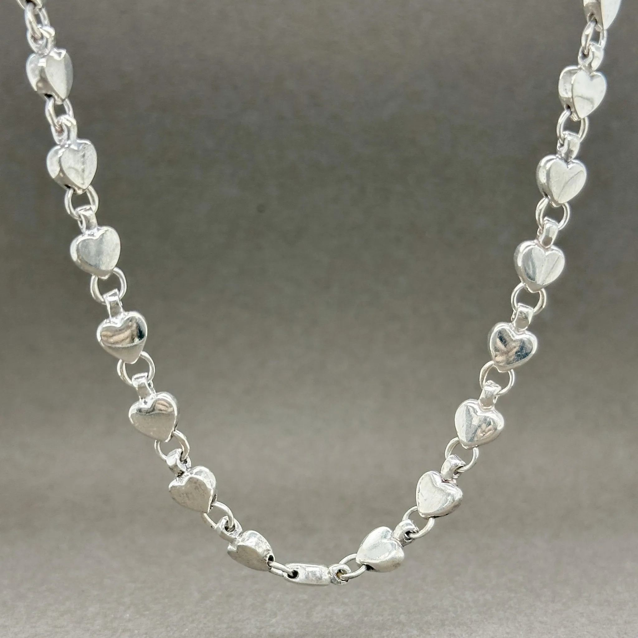 Estate Tiffany & Co. SS Heart Link Chain