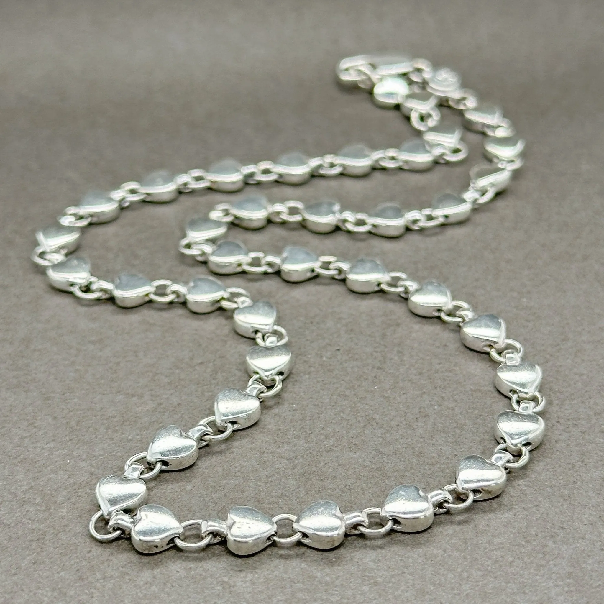 Estate Tiffany & Co. SS Heart Link Chain