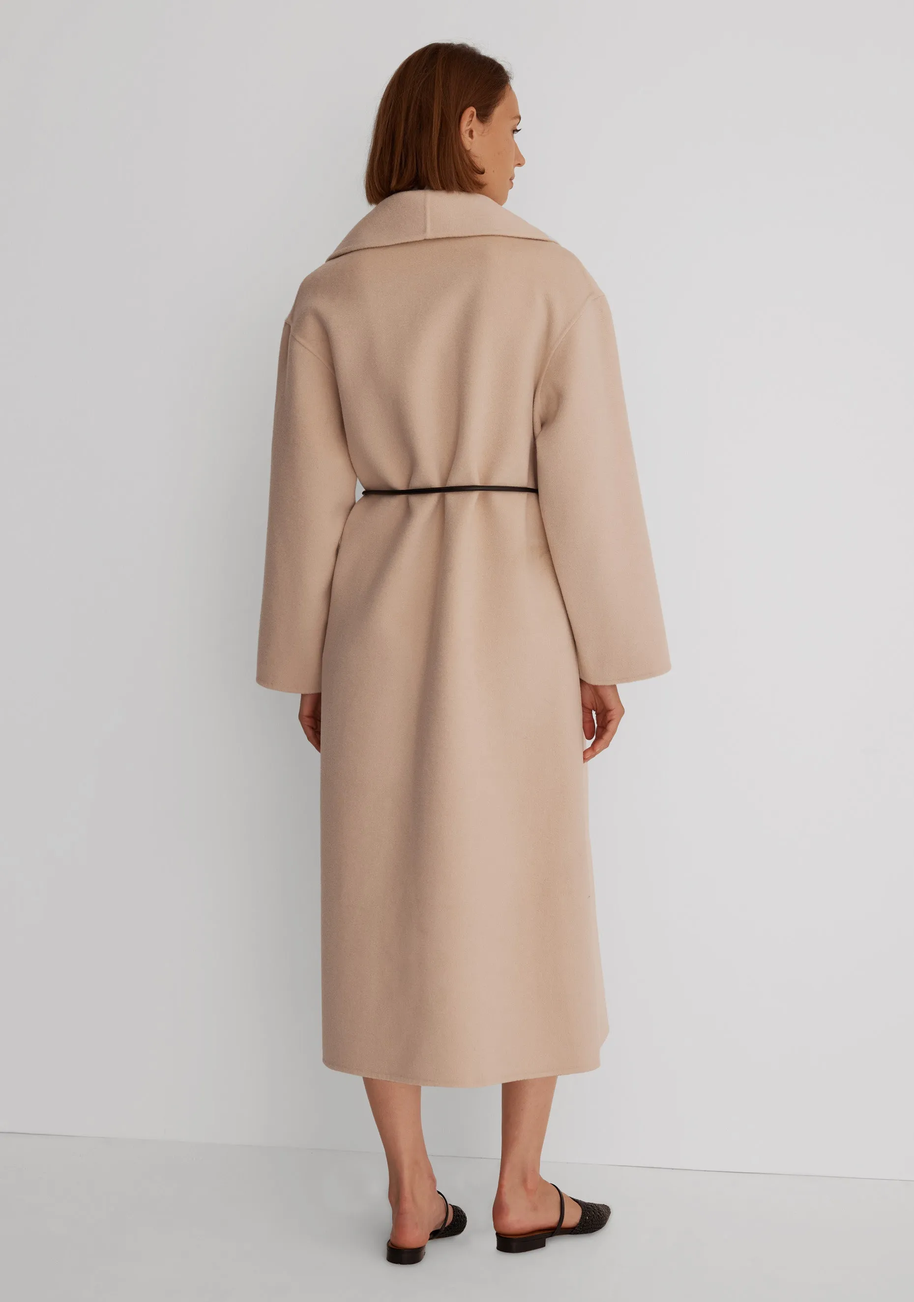 Falls Wool Coat_Almond