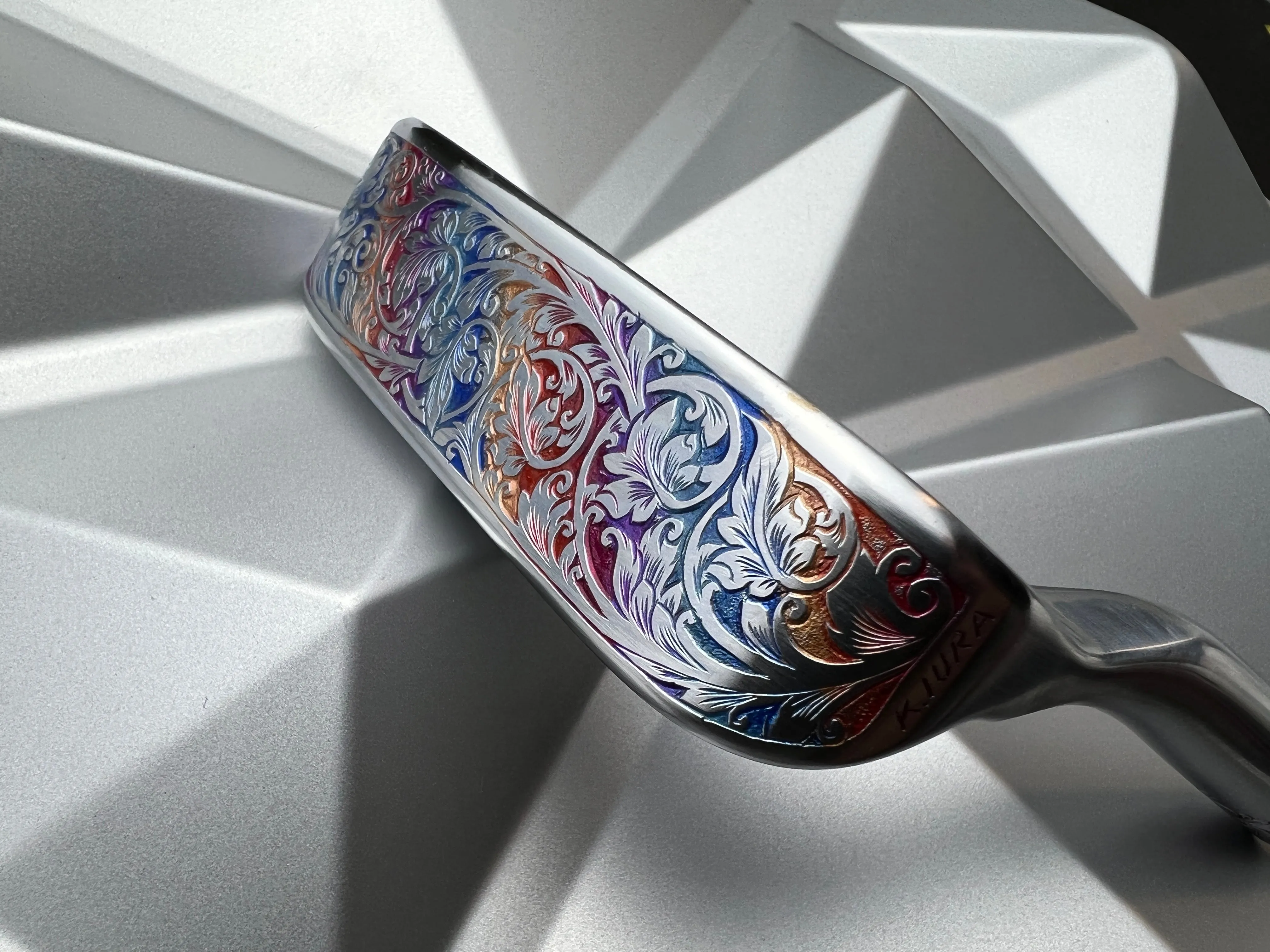 Fujimoto Golf Chromatic Putter Hand Engraved Iura & Handmade by Ryouhei Fujimoto in