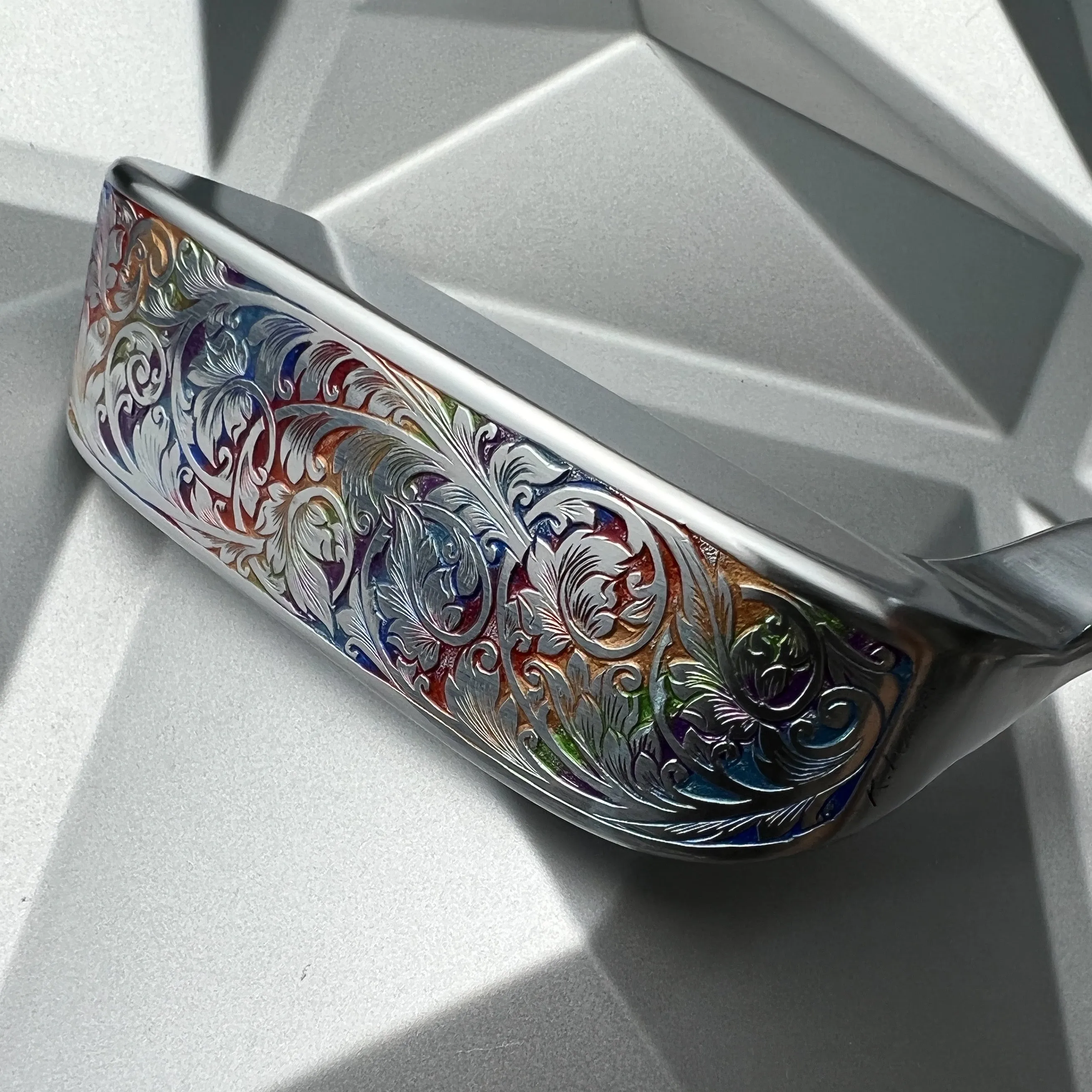 Fujimoto Golf Chromatic Putter Hand Engraved Iura by Ryouhei Handmade