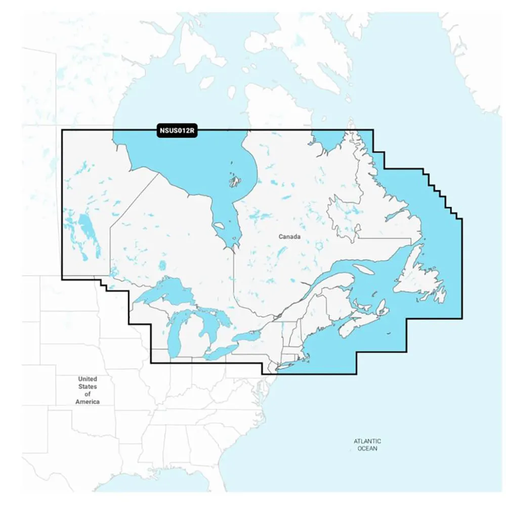 Garmin Navionics  NSUS012R Canada, East  Great Lakes [010-C1484-20]