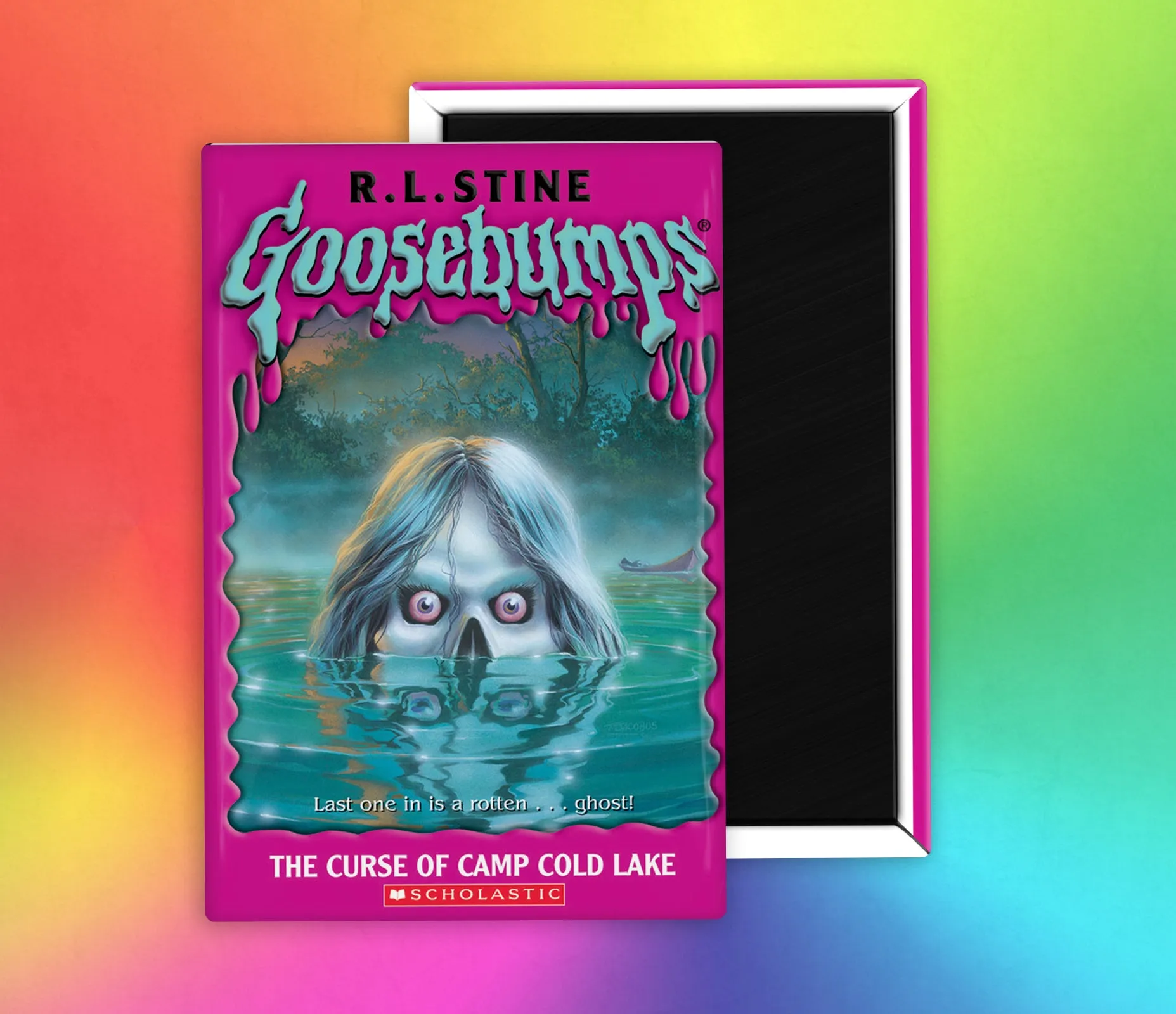 Goosebumps Curse of Camp Cold Lake Fridge Magnet