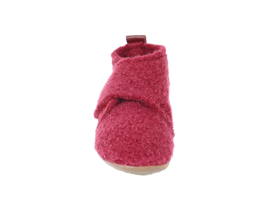 Haflinger Children's slippers Bello Burgundy