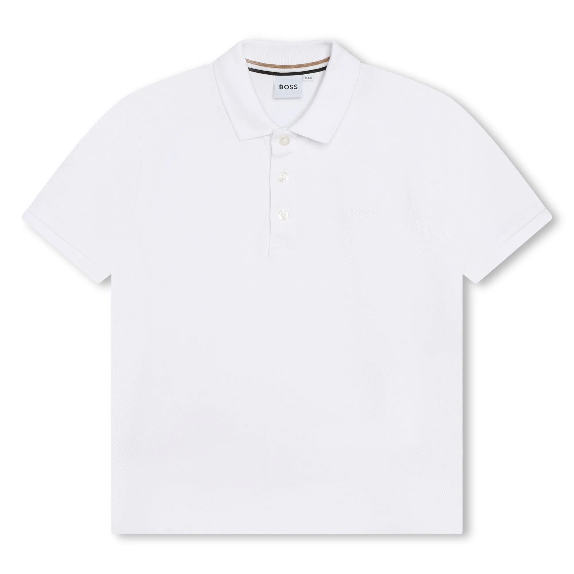 Hugo Boss Boys S/S Polo _White J25O24-10P