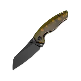 Kizer Towser K 154CM Blade Liner Lock PEI Handle V4593C6 (3.39 Black)