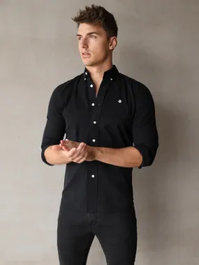 Landon Slim Fit Shirt - Black