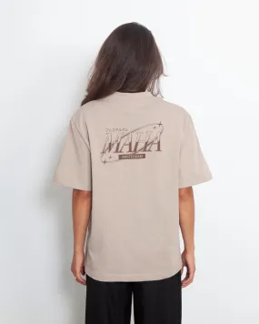 Maha Moon Tee Taupe