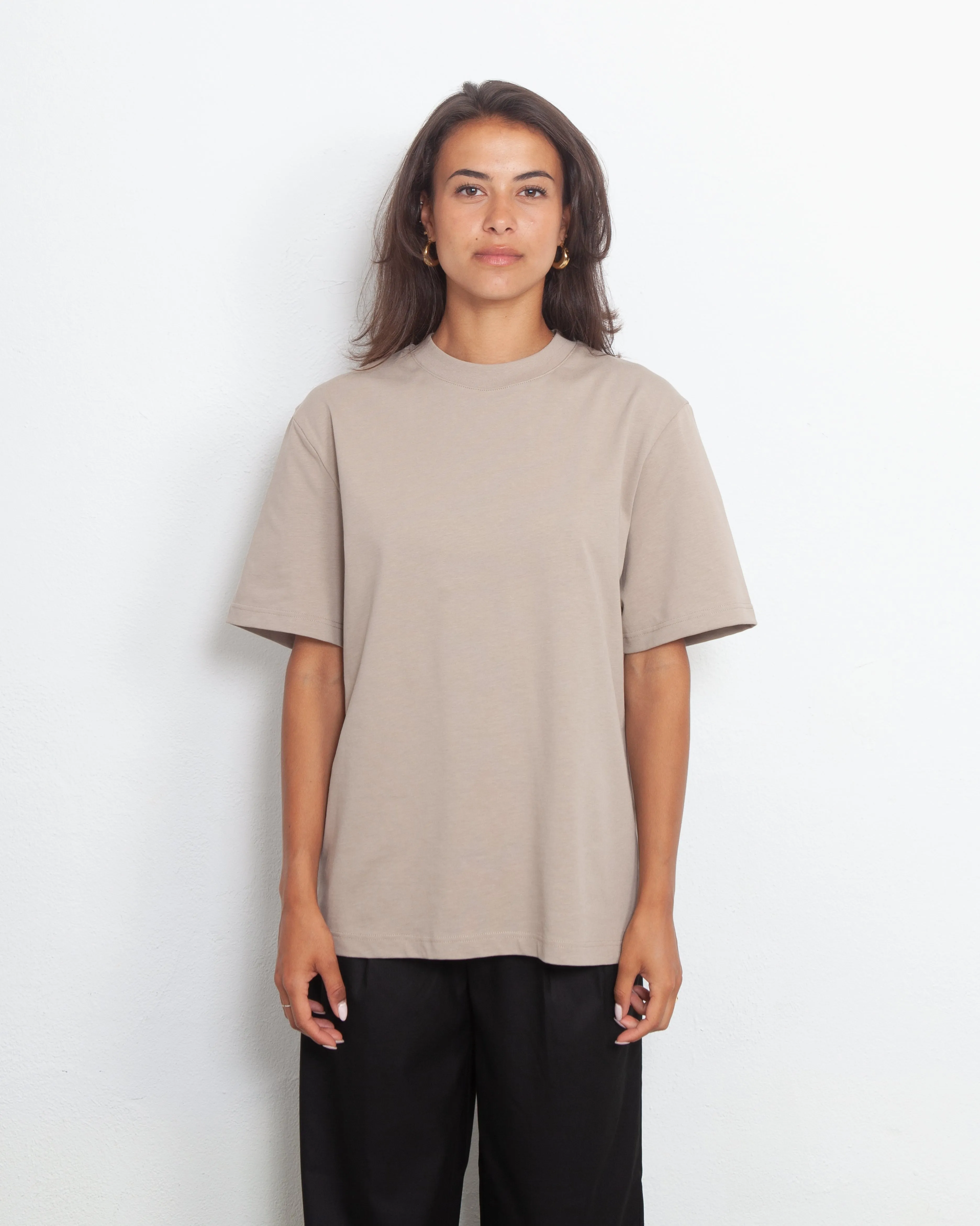 Maha Moon Tee Taupe