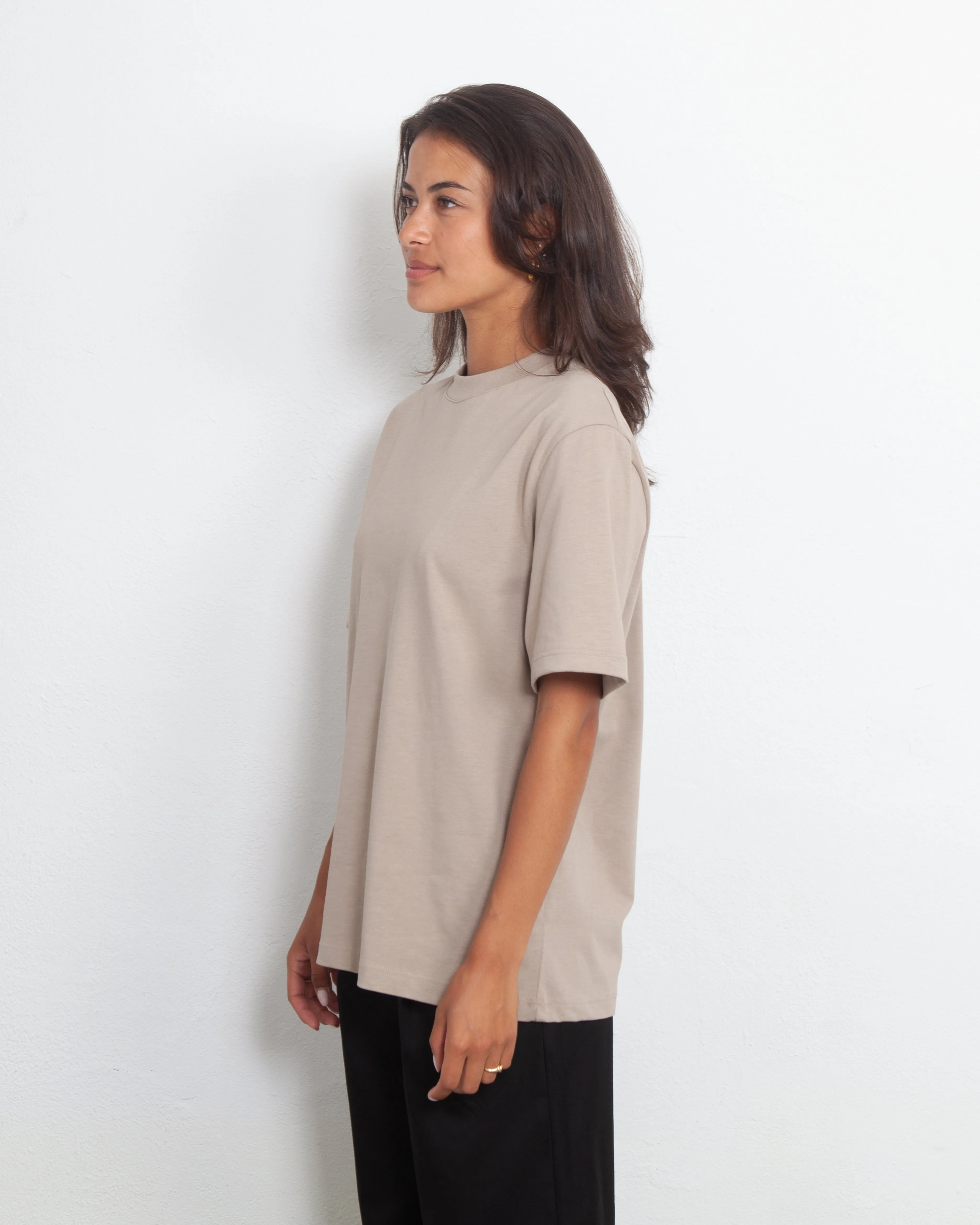 Maha Moon Tee Taupe