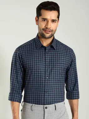 Men Checked Full Sleeve Cotton Shirt