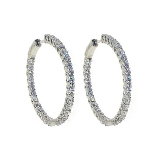 Midi CZ Hoops