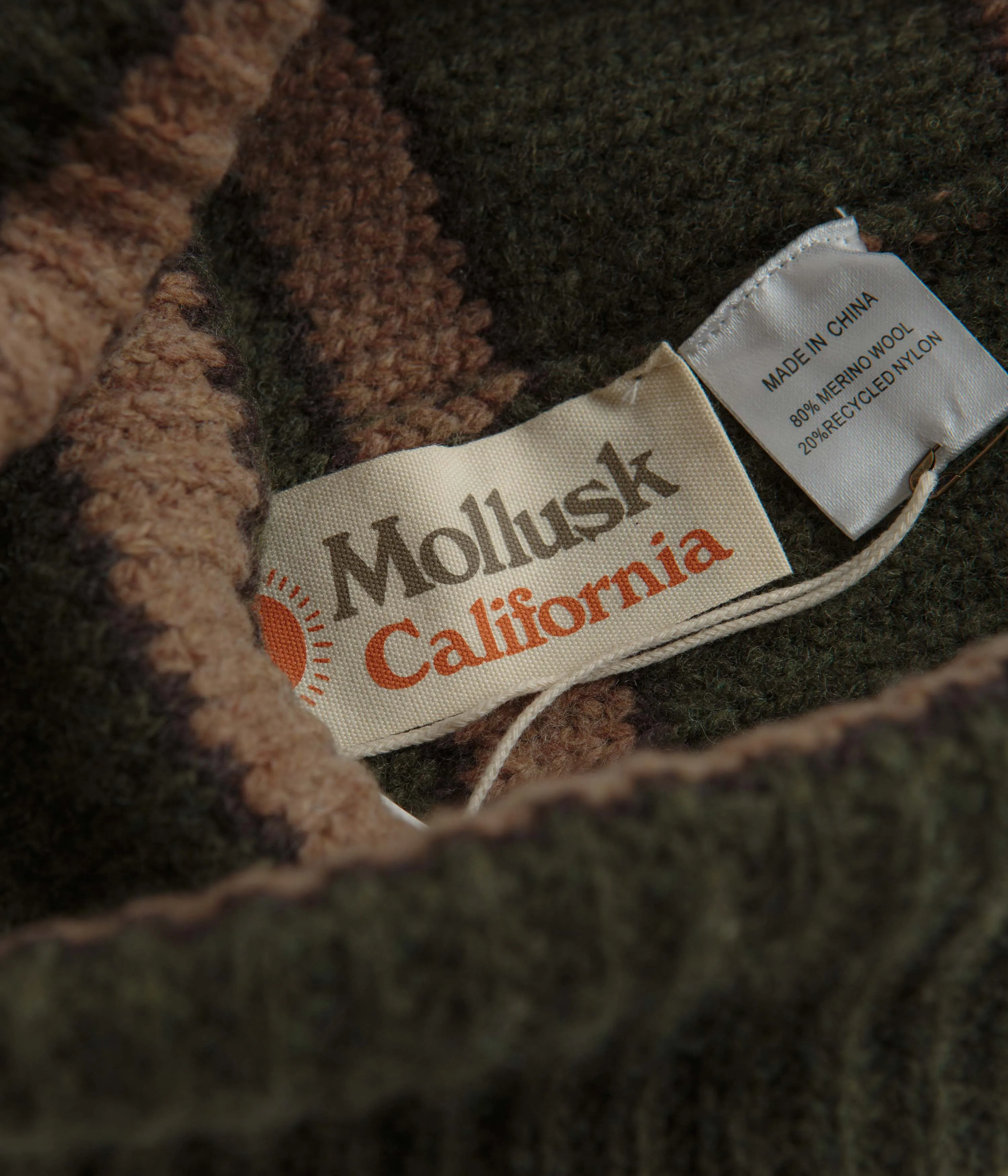 Mollusk County Cork Beanie - Moss Green