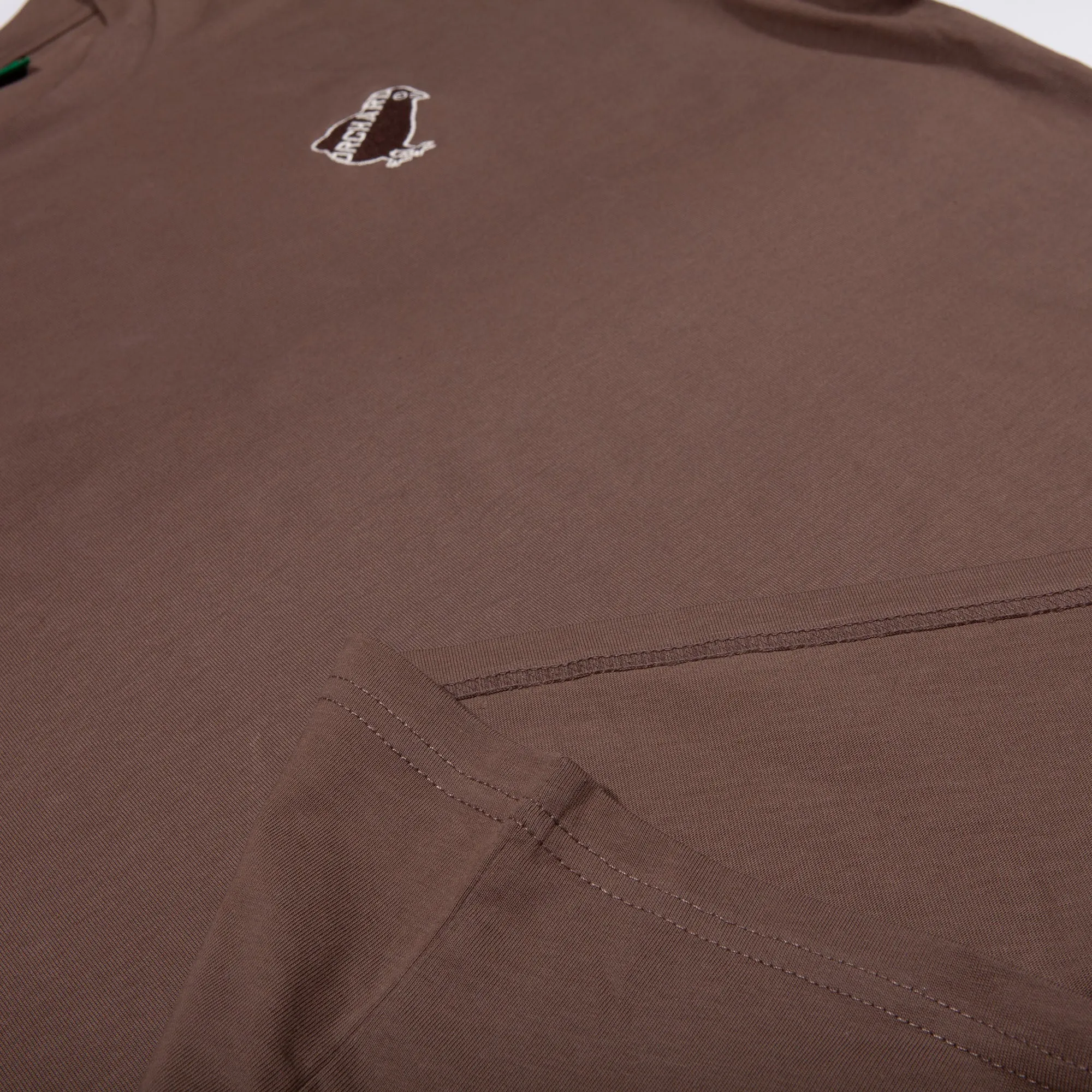 Orchard Emb Bird Logo Tee Walnut/Brown/Cream