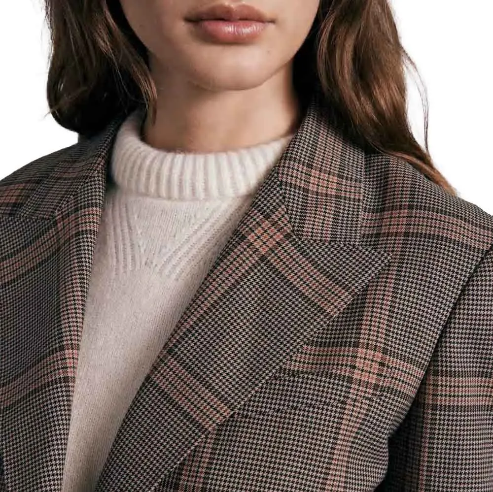 Rag & Bone Bianca Plaid Blazer