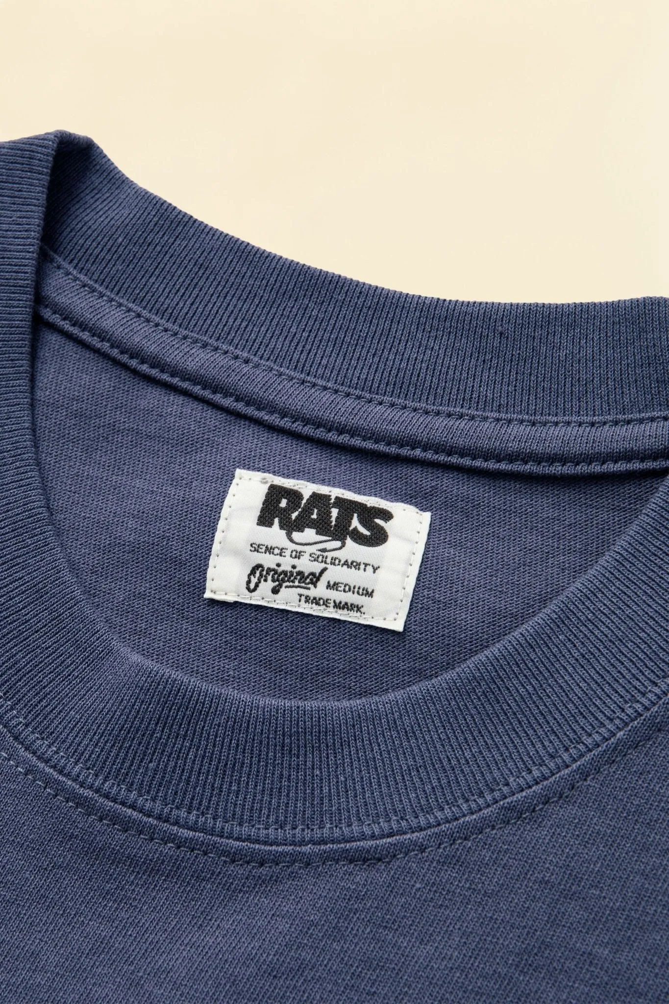 Rats "Mouse" Short Sleeve Tee - Ash Navy