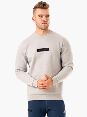 Recharge Pullover - Grey Marl