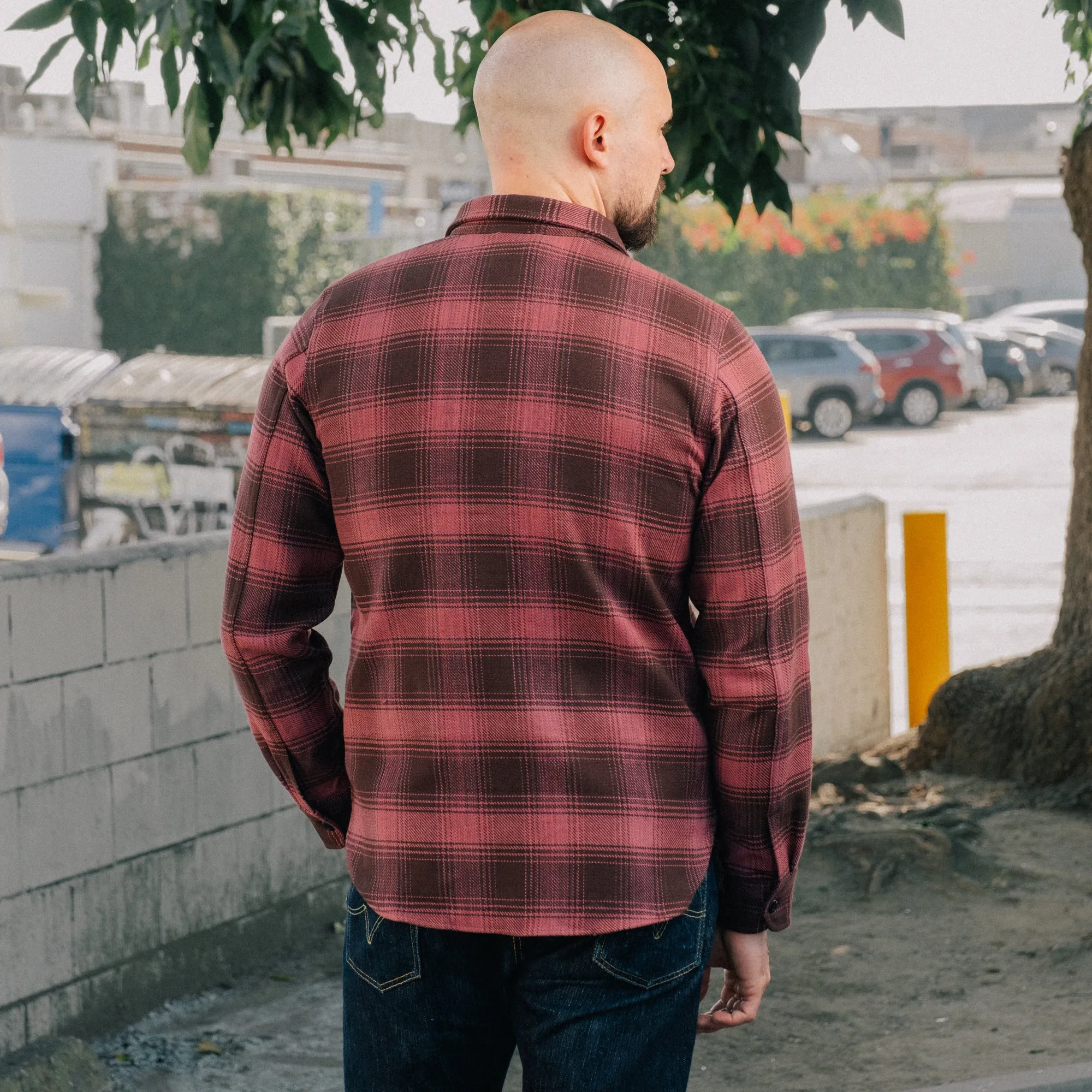 Rogue Territory Field Shirt Raspberry Plaid FINAL SALE