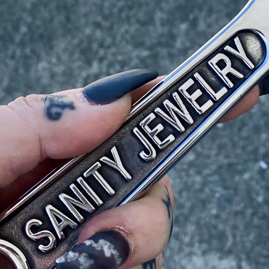 Sanity's Wrench Bottle Opener - Polished -  BO1