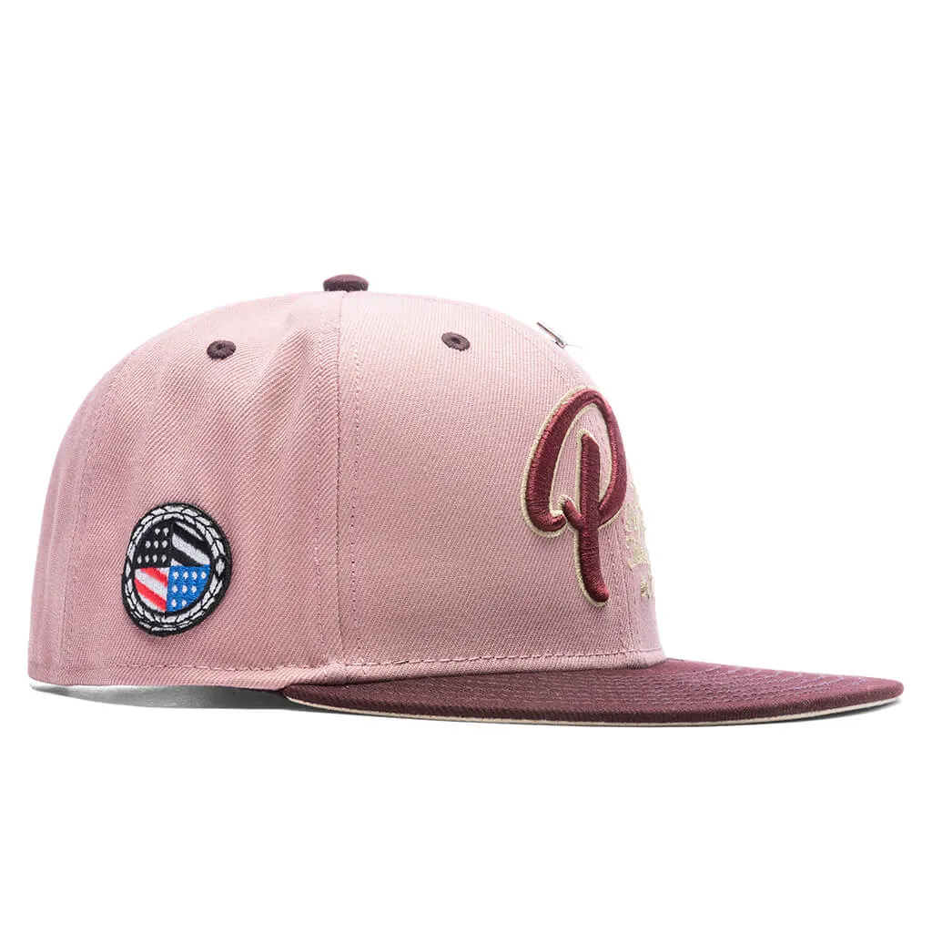 Scripted Snapback - Rose