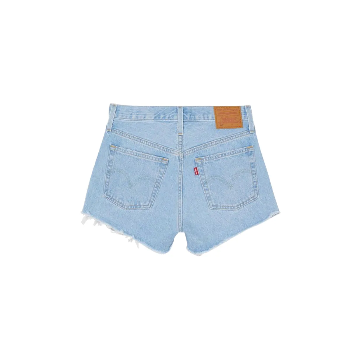 Shorts Donna Levi's 501 Original Blu Chiaro