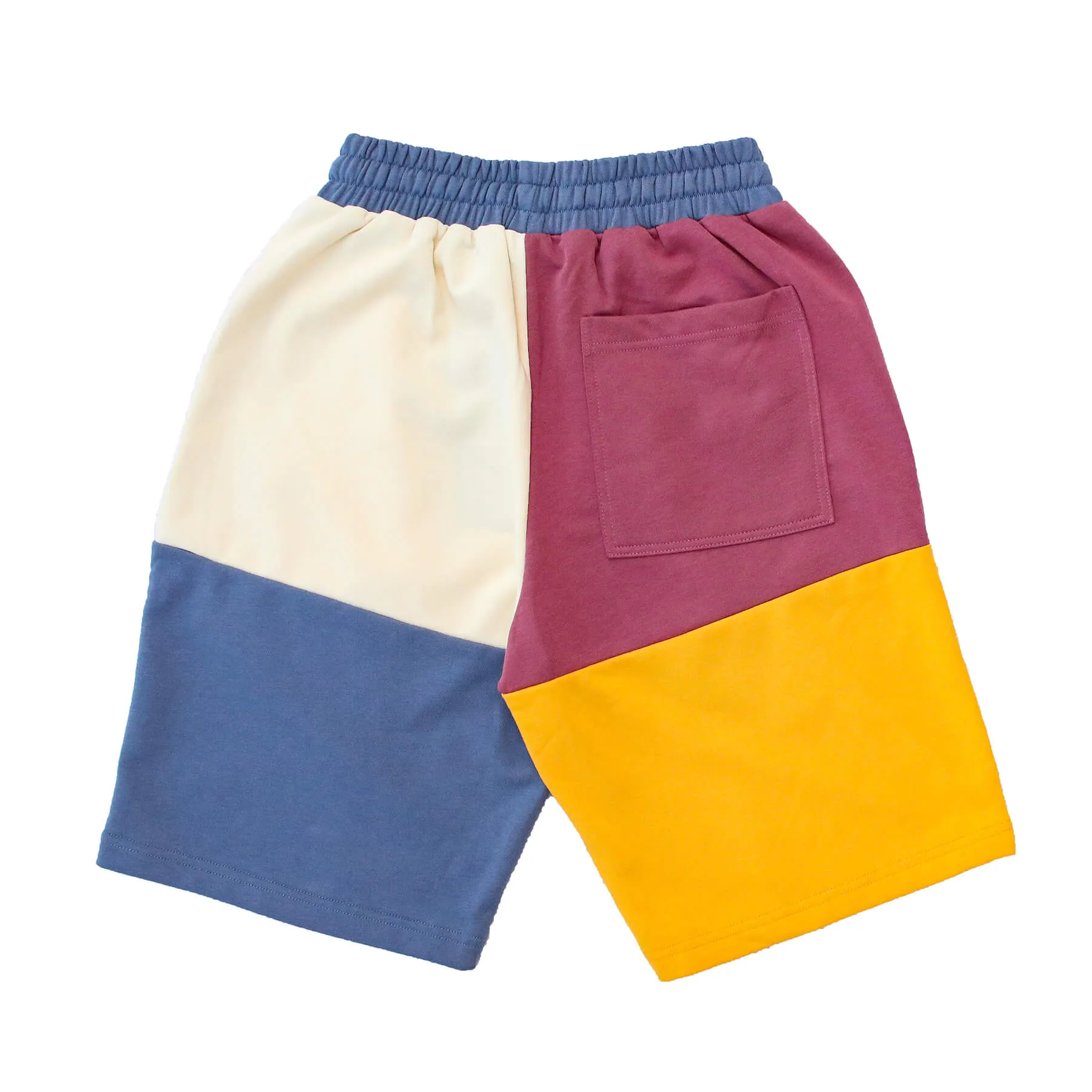 SOTF SHORTS MRN/BGE/BLU/YLW