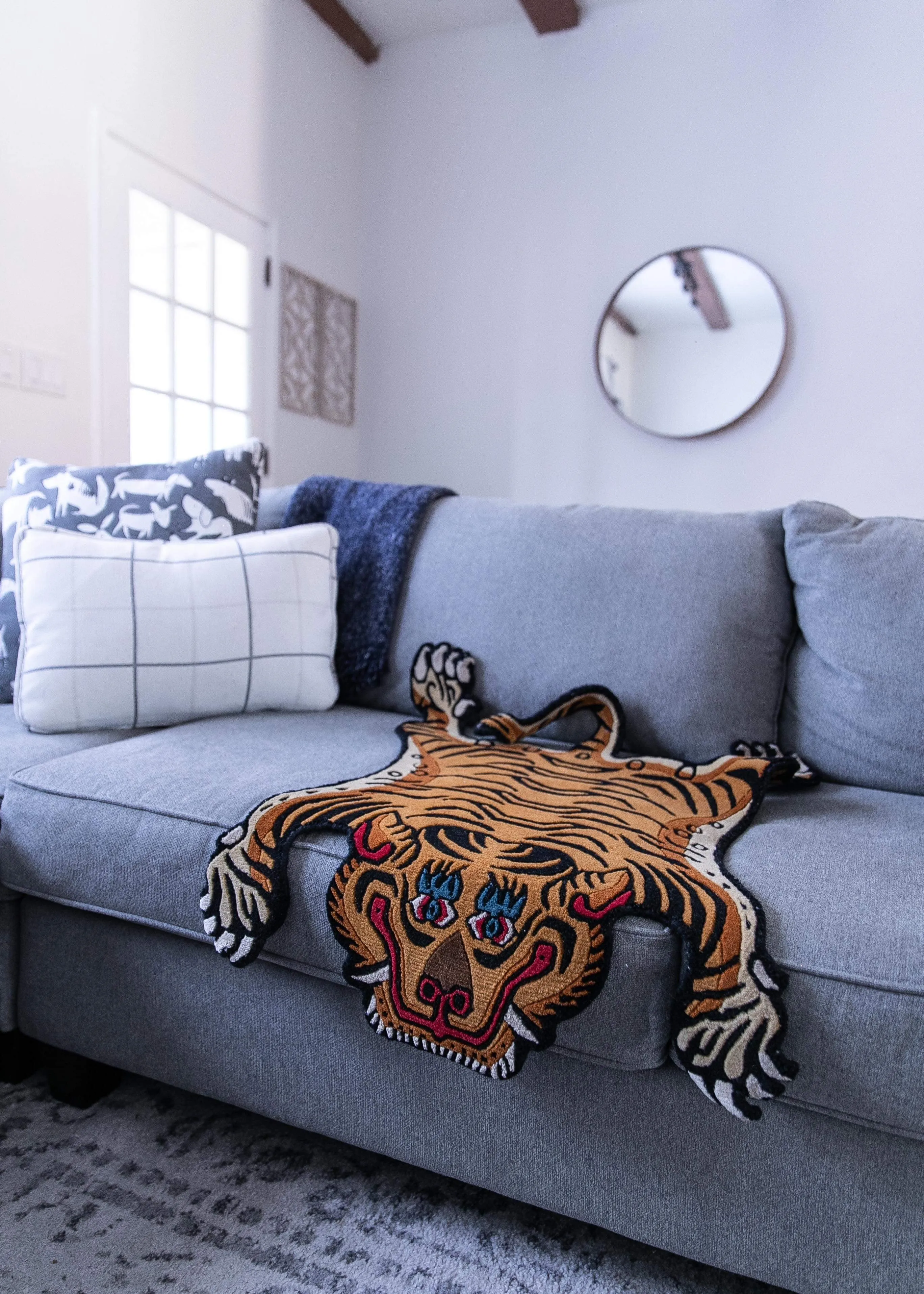 Tibetan tiger rug