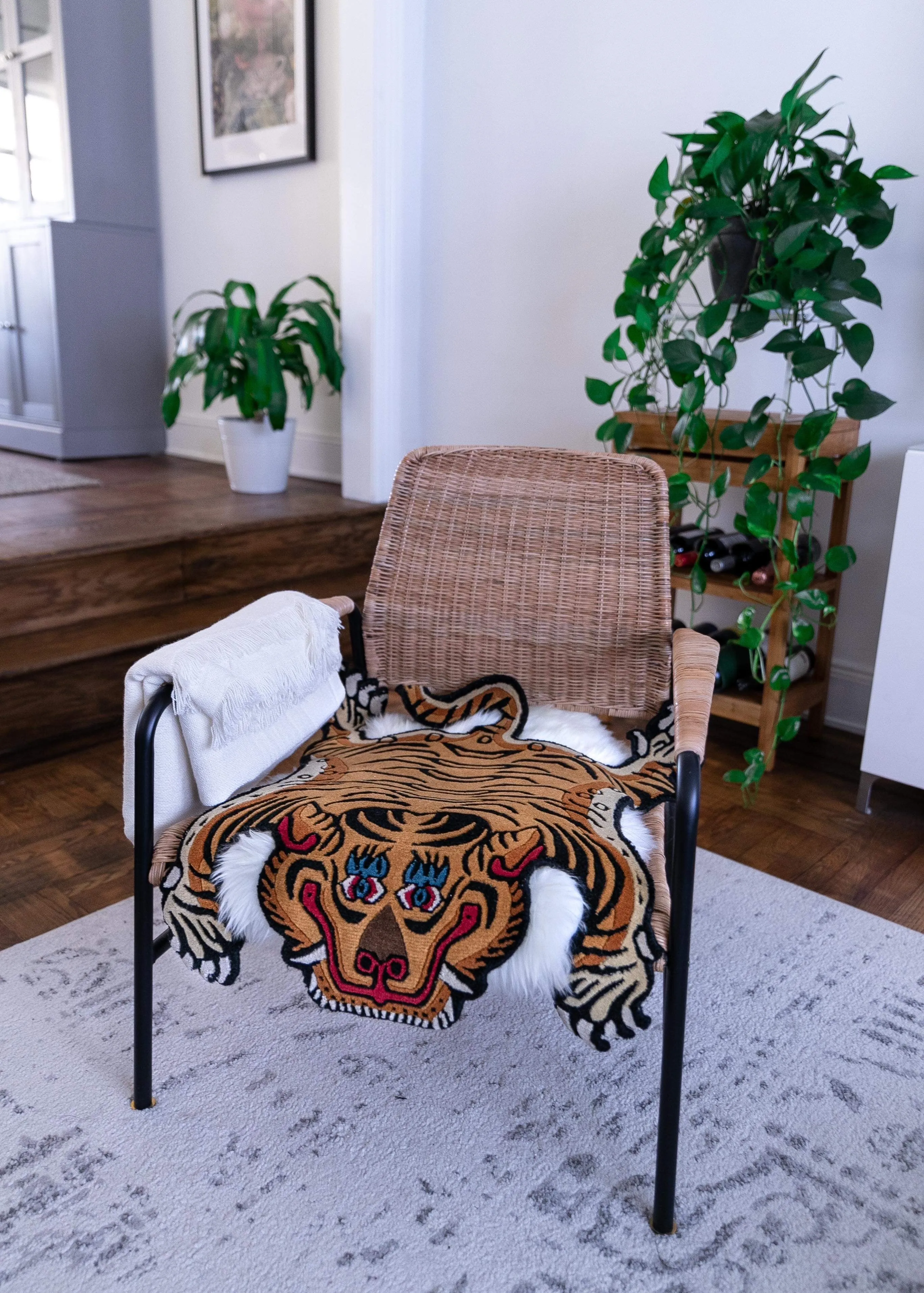 Tibetan tiger rug