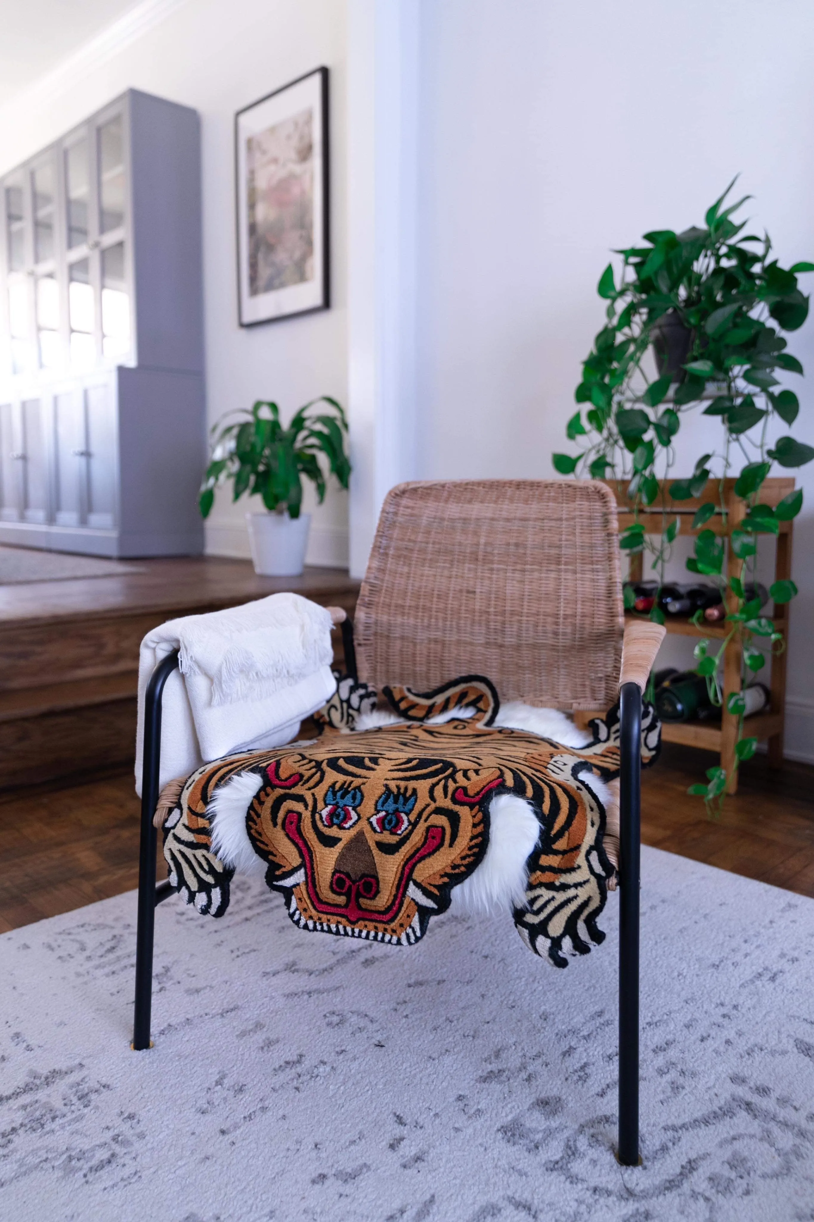 Tibetan tiger rug